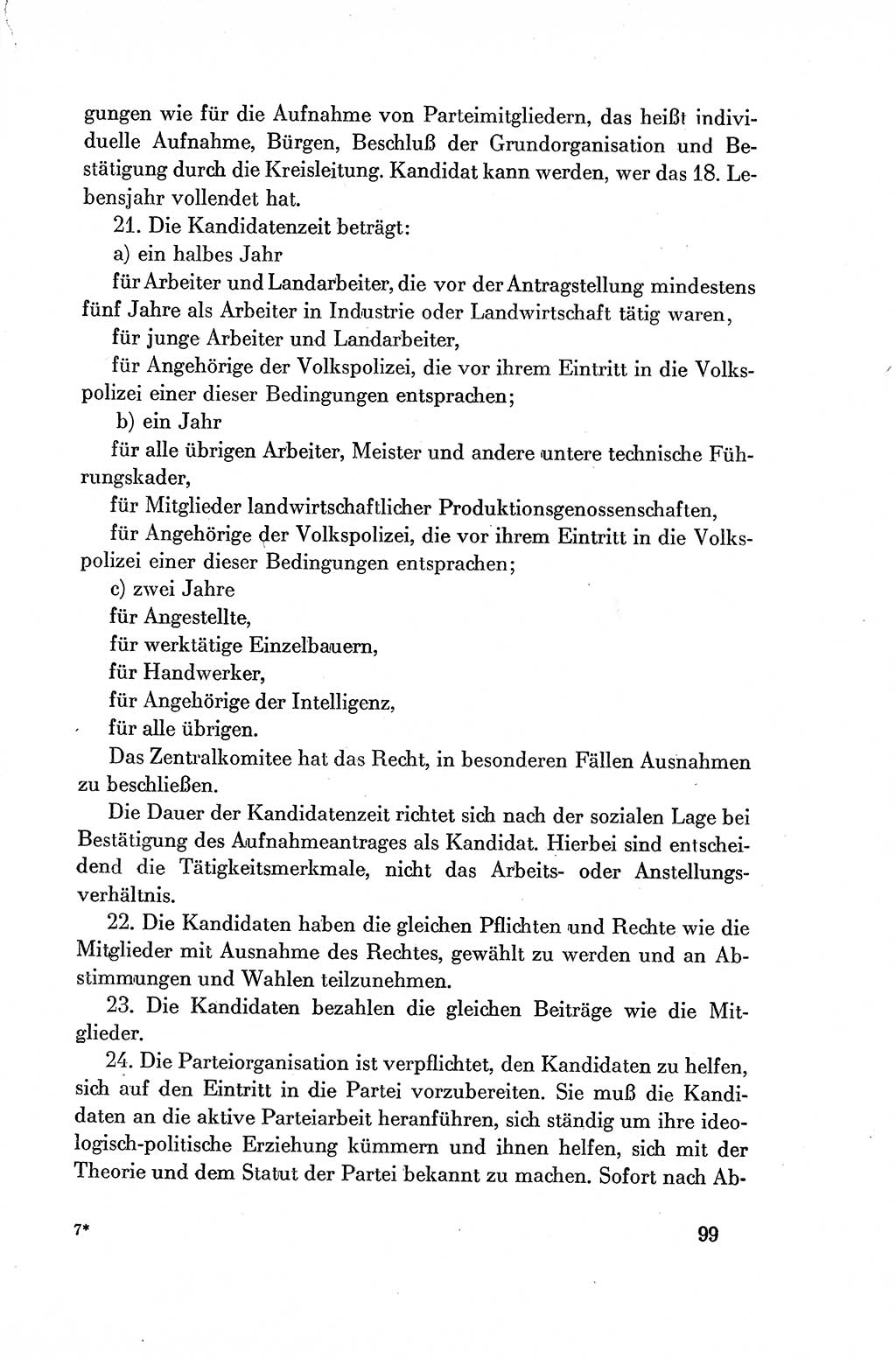 Dokumente der Sozialistischen Einheitspartei Deutschlands (SED) [Deutsche Demokratische Republik (DDR)] 1954-1955, Seite 99 (Dok. SED DDR 1954-1955, S. 99)