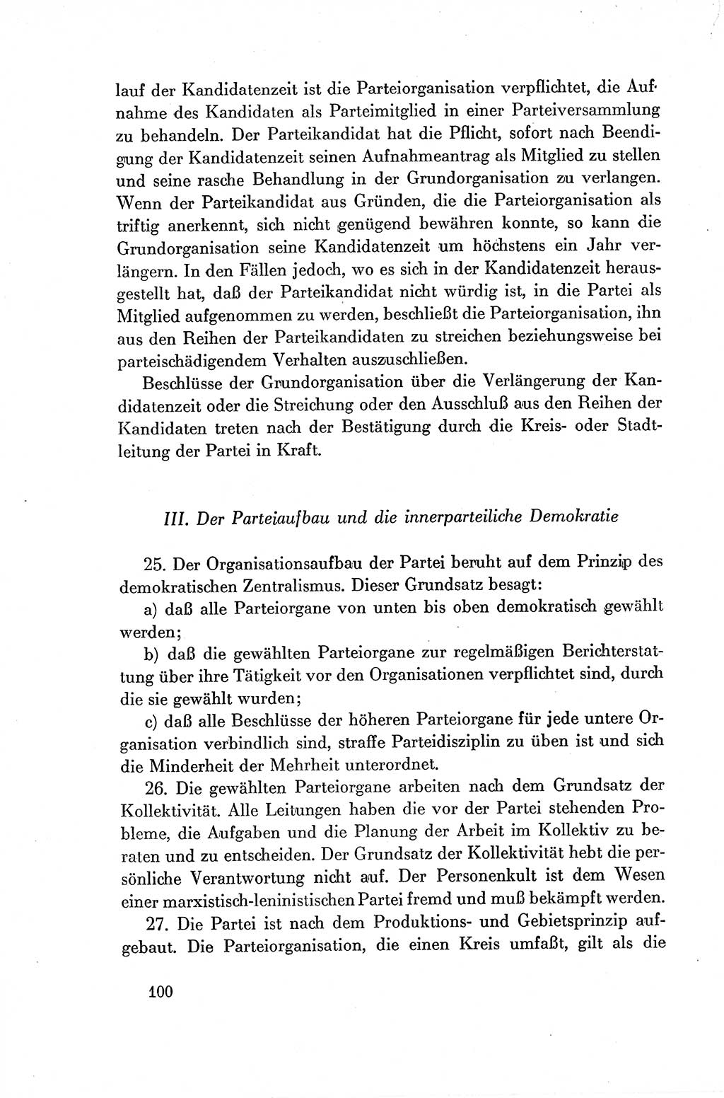 Dokumente der Sozialistischen Einheitspartei Deutschlands (SED) [Deutsche Demokratische Republik (DDR)] 1954-1955, Seite 100 (Dok. SED DDR 1954-1955, S. 100)