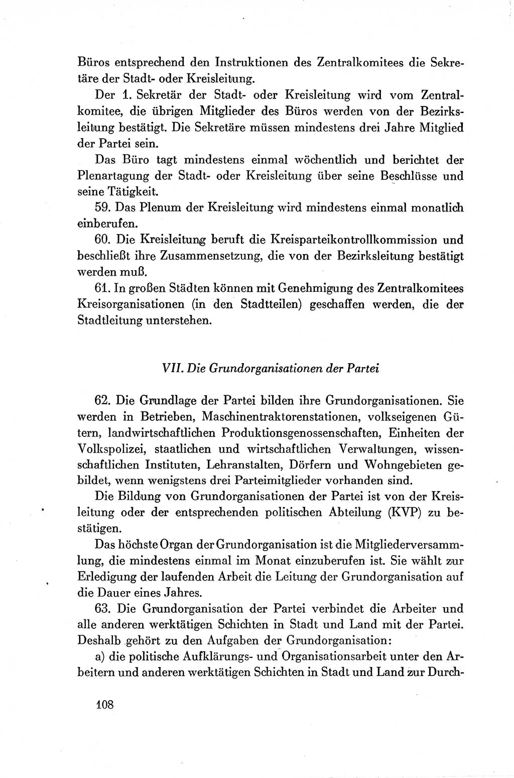 Dokumente der Sozialistischen Einheitspartei Deutschlands (SED) [Deutsche Demokratische Republik (DDR)] 1954-1955, Seite 108 (Dok. SED DDR 1954-1955, S. 108)