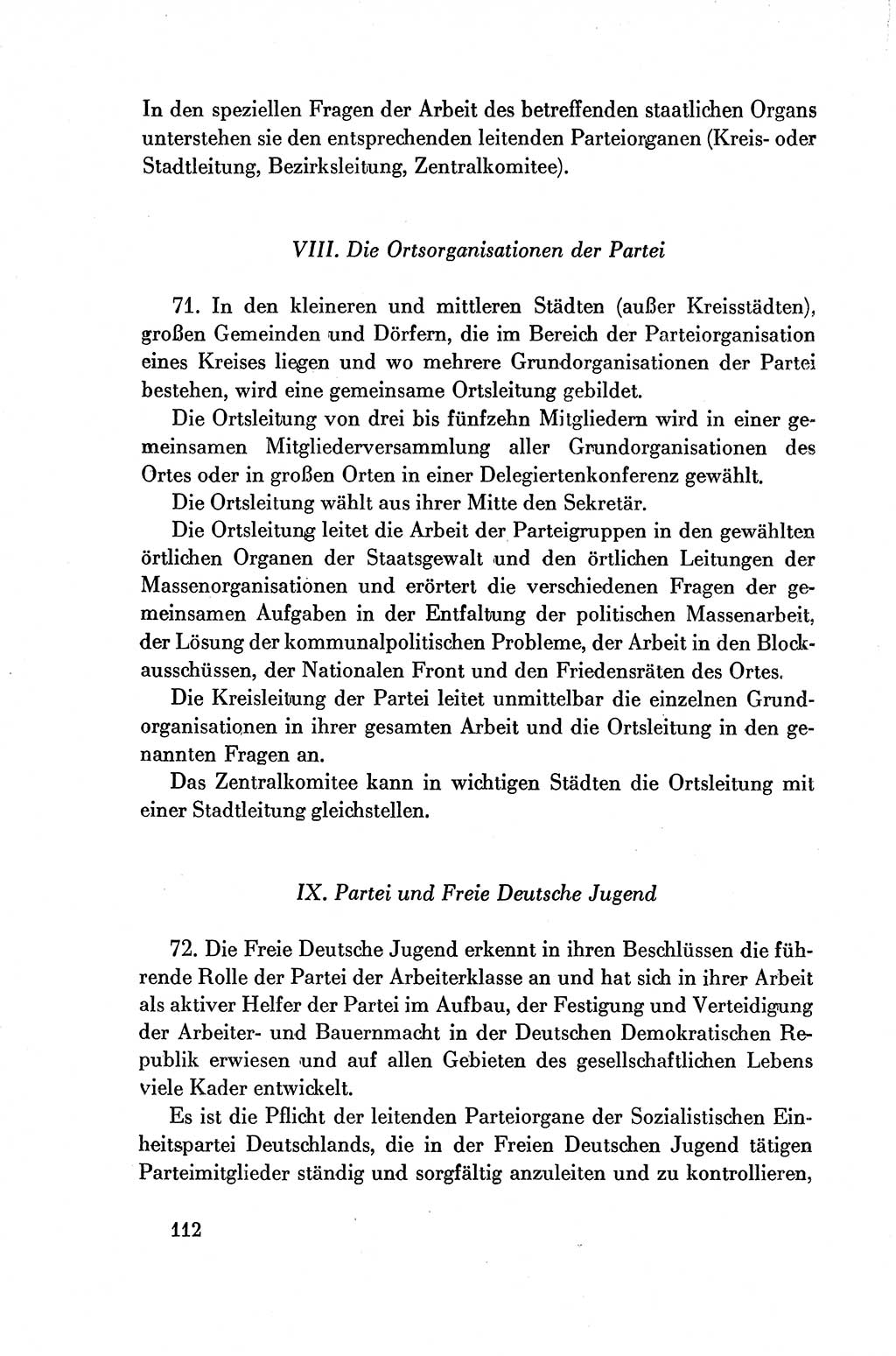 Dokumente der Sozialistischen Einheitspartei Deutschlands (SED) [Deutsche Demokratische Republik (DDR)] 1954-1955, Seite 112 (Dok. SED DDR 1954-1955, S. 112)