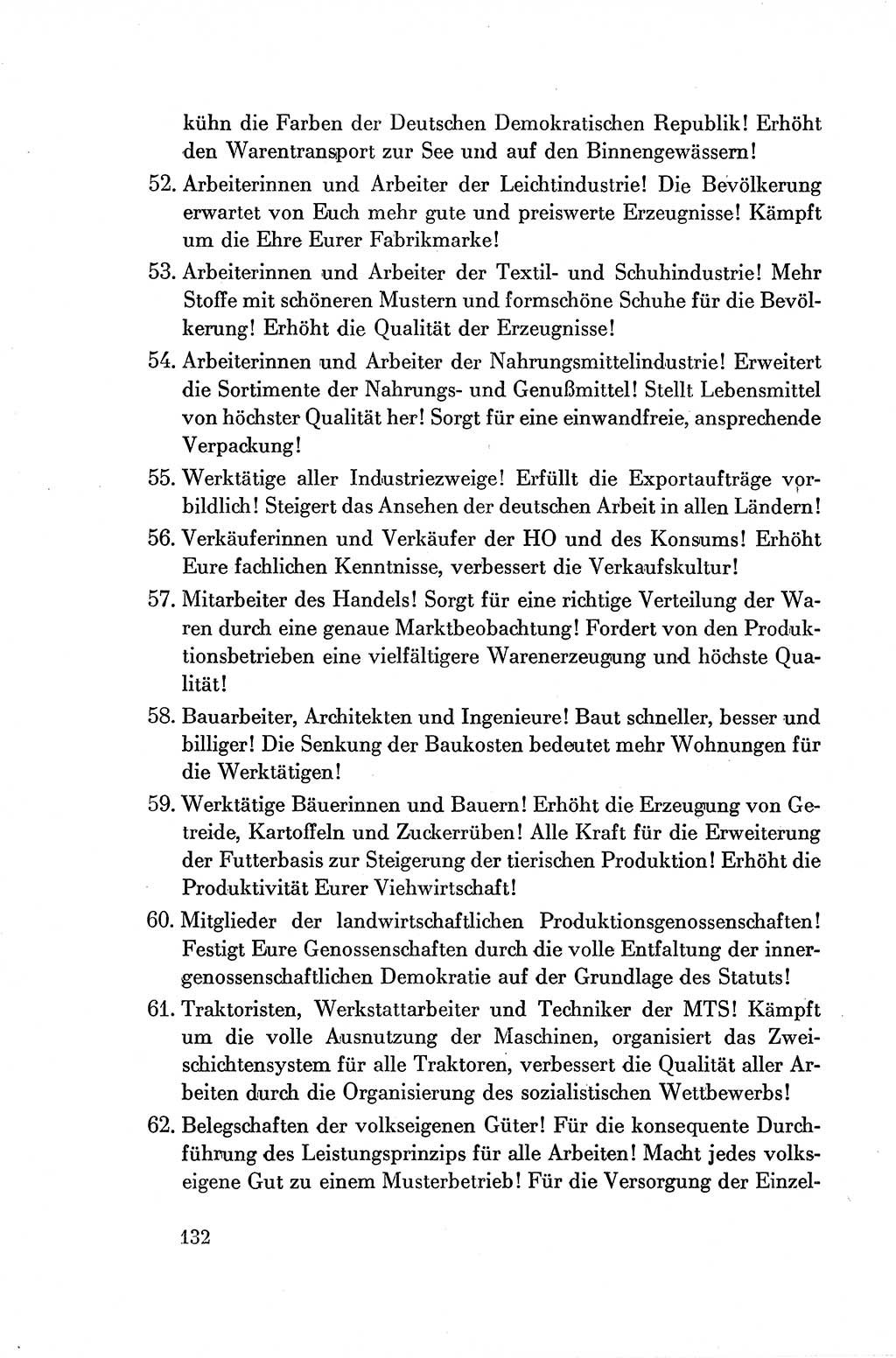Dokumente der Sozialistischen Einheitspartei Deutschlands (SED) [Deutsche Demokratische Republik (DDR)] 1954-1955, Seite 132 (Dok. SED DDR 1954-1955, S. 132)