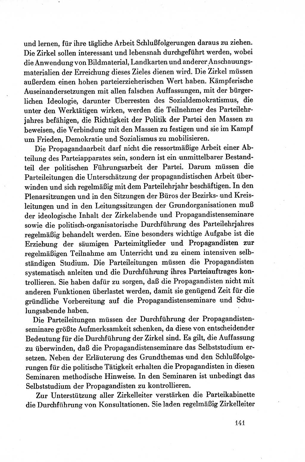 Dokumente der Sozialistischen Einheitspartei Deutschlands (SED) [Deutsche Demokratische Republik (DDR)] 1954-1955, Seite 141 (Dok. SED DDR 1954-1955, S. 141)