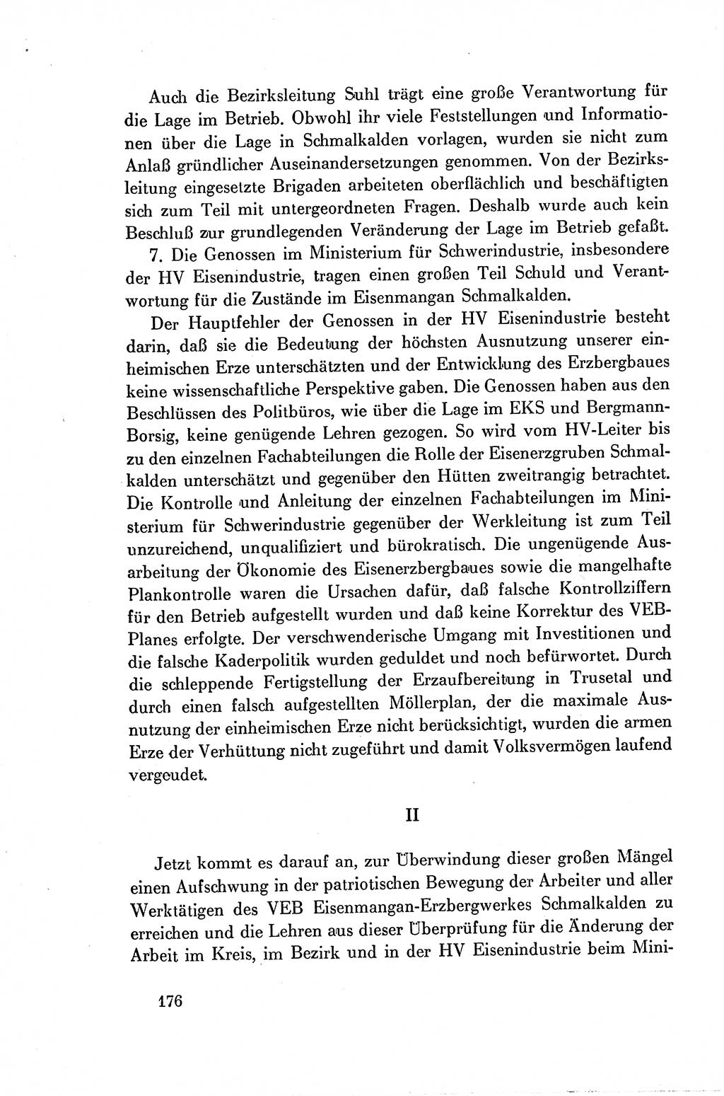 Dokumente der Sozialistischen Einheitspartei Deutschlands (SED) [Deutsche Demokratische Republik (DDR)] 1954-1955, Seite 176 (Dok. SED DDR 1954-1955, S. 176)