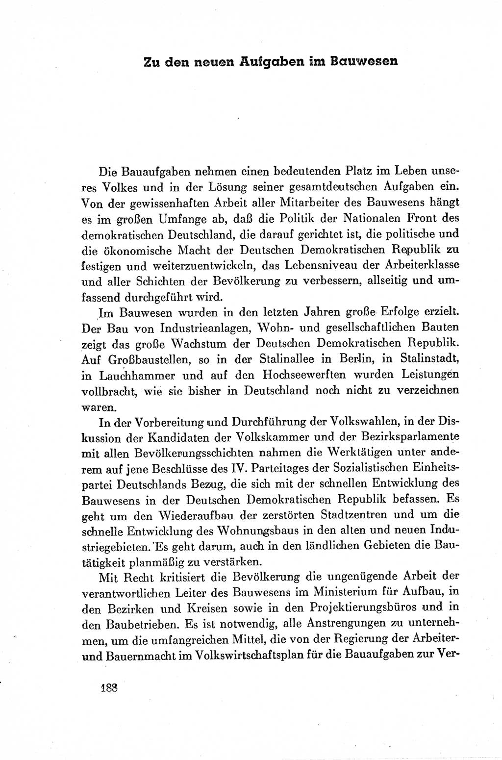 Dokumente der Sozialistischen Einheitspartei Deutschlands (SED) [Deutsche Demokratische Republik (DDR)] 1954-1955, Seite 188 (Dok. SED DDR 1954-1955, S. 188)