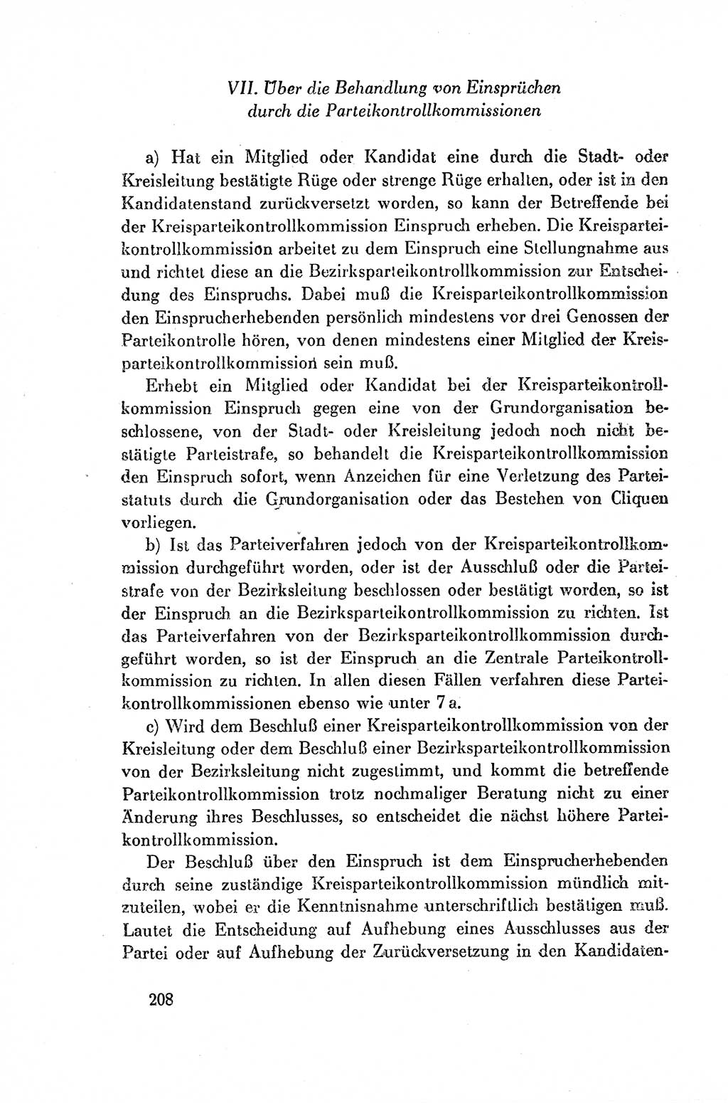Dokumente der Sozialistischen Einheitspartei Deutschlands (SED) [Deutsche Demokratische Republik (DDR)] 1954-1955, Seite 208 (Dok. SED DDR 1954-1955, S. 208)