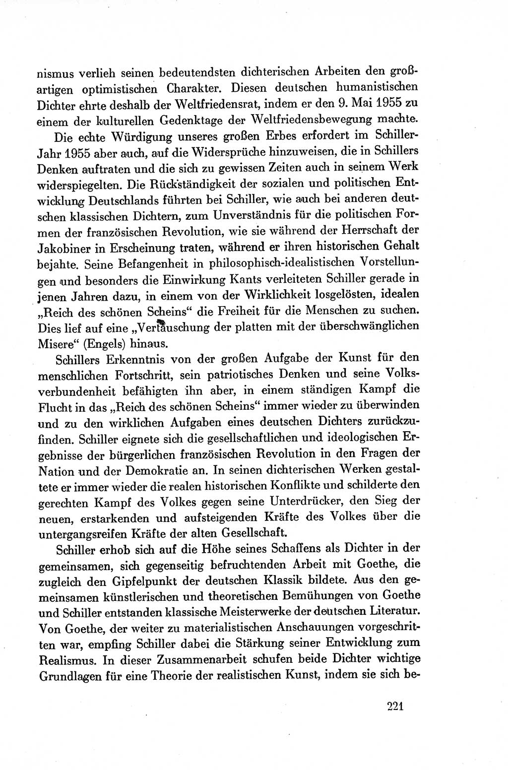 Dokumente der Sozialistischen Einheitspartei Deutschlands (SED) [Deutsche Demokratische Republik (DDR)] 1954-1955, Seite 221 (Dok. SED DDR 1954-1955, S. 221)