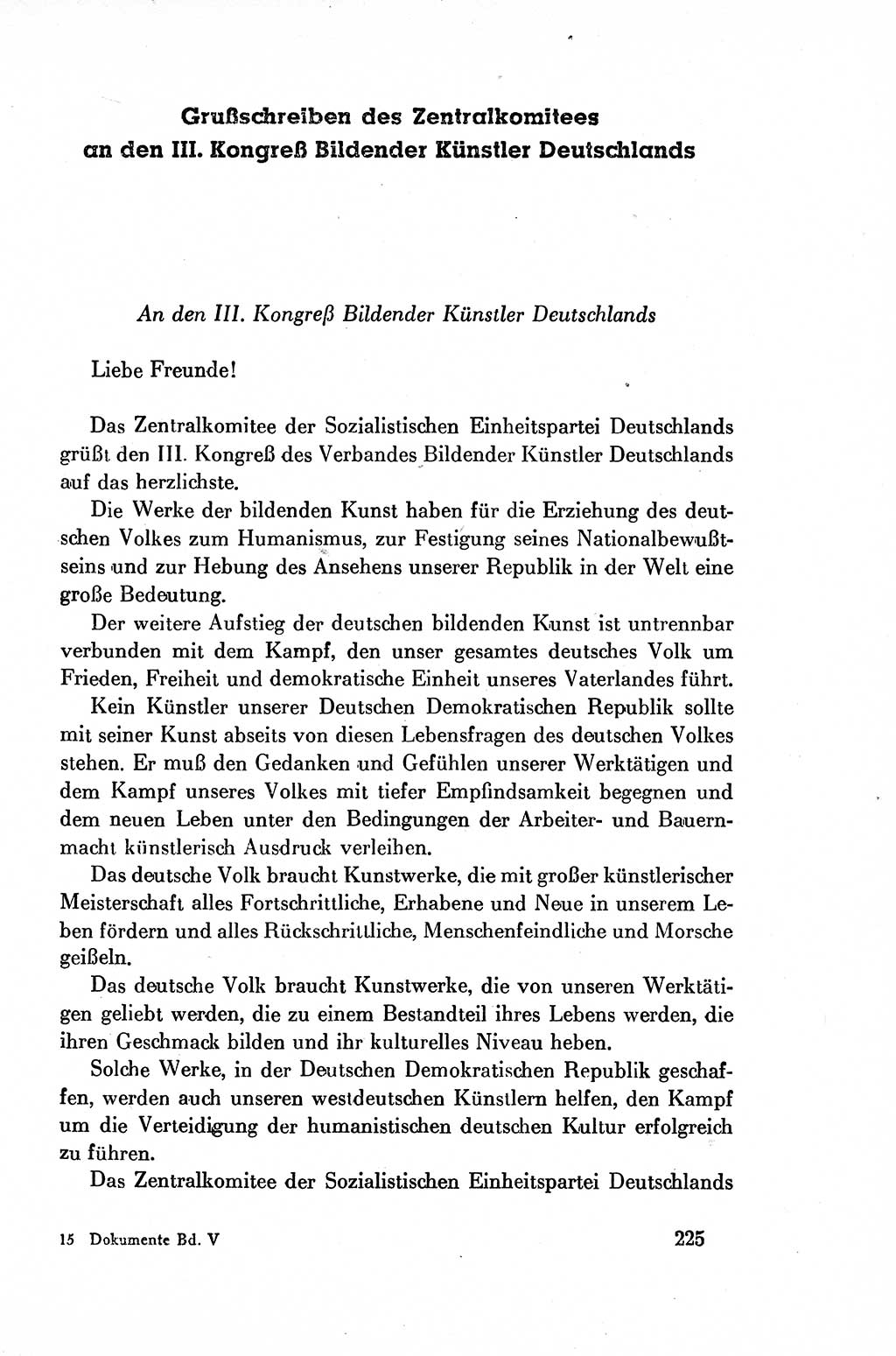 Dokumente der Sozialistischen Einheitspartei Deutschlands (SED) [Deutsche Demokratische Republik (DDR)] 1954-1955, Seite 225 (Dok. SED DDR 1954-1955, S. 225)