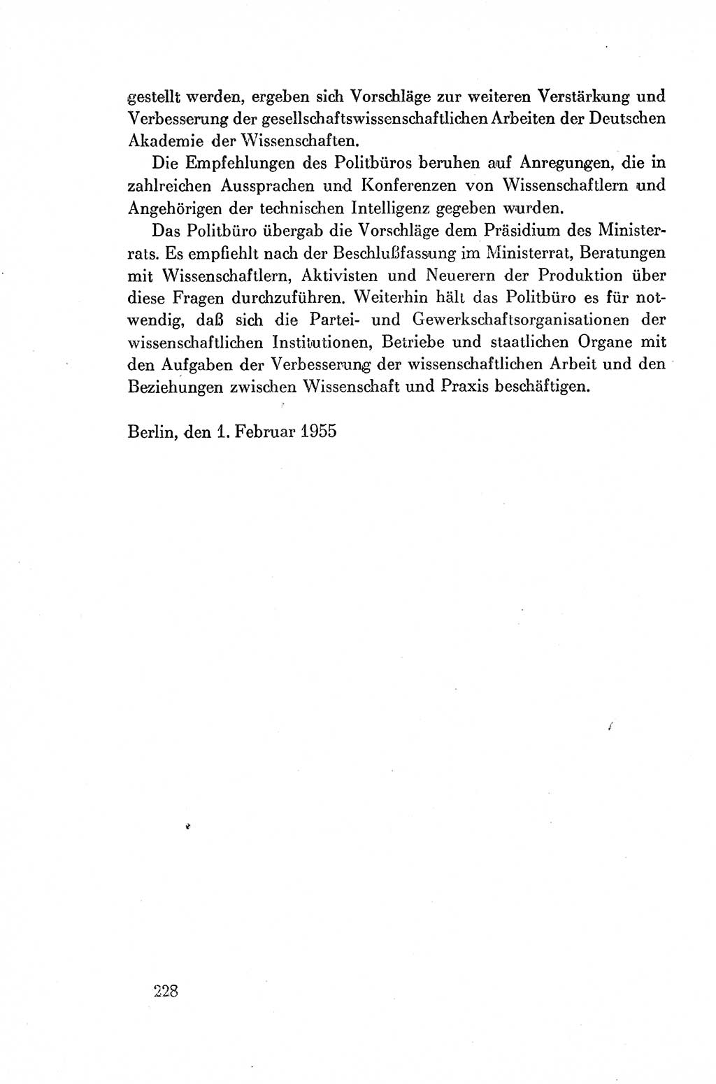 Dokumente der Sozialistischen Einheitspartei Deutschlands (SED) [Deutsche Demokratische Republik (DDR)] 1954-1955, Seite 228 (Dok. SED DDR 1954-1955, S. 228)