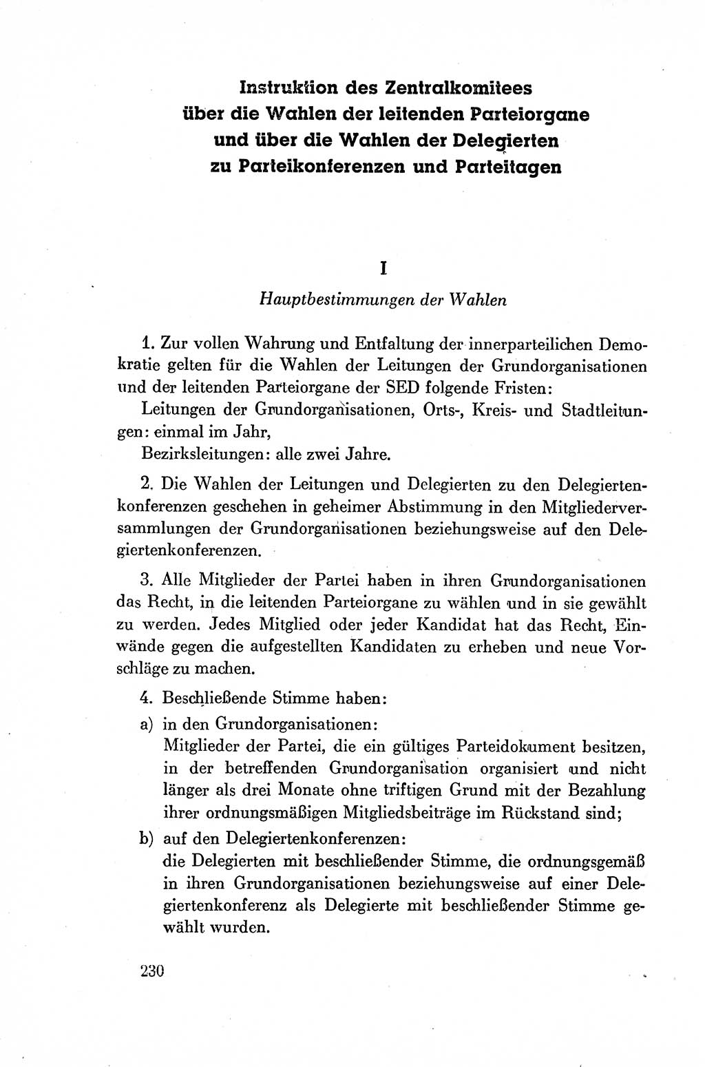Dokumente der Sozialistischen Einheitspartei Deutschlands (SED) [Deutsche Demokratische Republik (DDR)] 1954-1955, Seite 230 (Dok. SED DDR 1954-1955, S. 230)