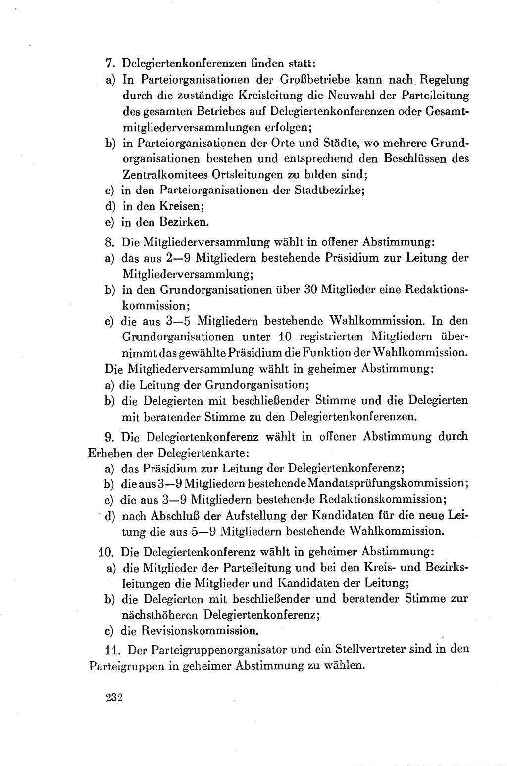 Dokumente der Sozialistischen Einheitspartei Deutschlands (SED) [Deutsche Demokratische Republik (DDR)] 1954-1955, Seite 232 (Dok. SED DDR 1954-1955, S. 232)
