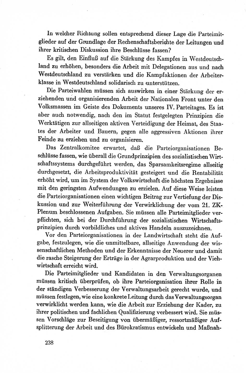 Dokumente der Sozialistischen Einheitspartei Deutschlands (SED) [Deutsche Demokratische Republik (DDR)] 1954-1955, Seite 238 (Dok. SED DDR 1954-1955, S. 238)