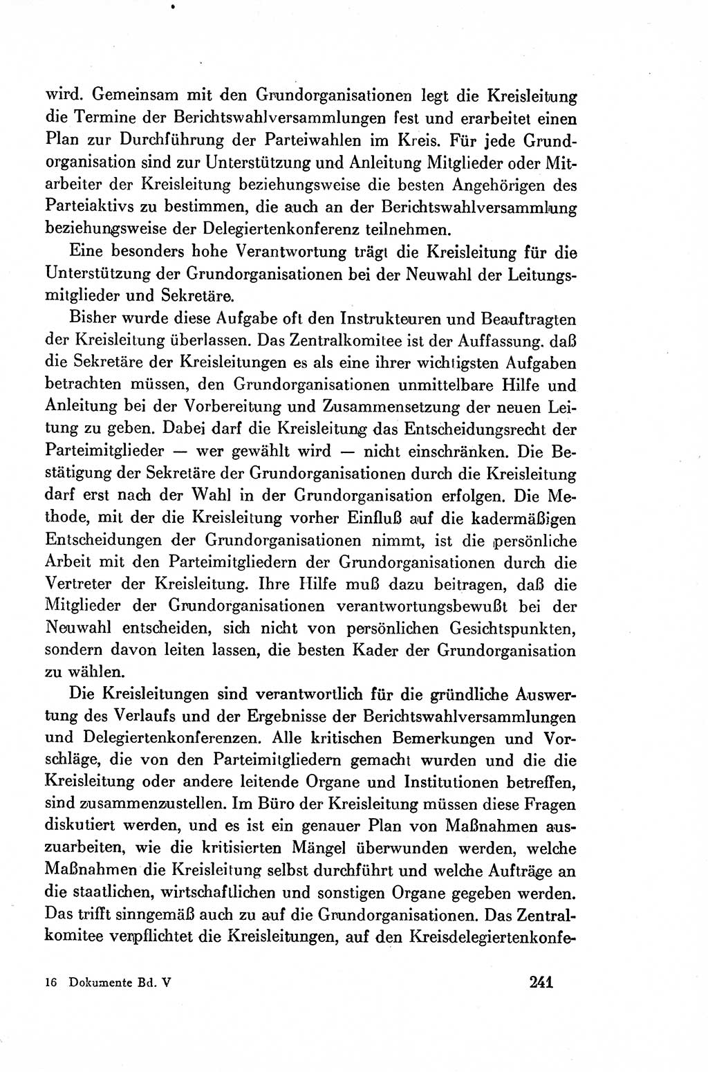 Dokumente der Sozialistischen Einheitspartei Deutschlands (SED) [Deutsche Demokratische Republik (DDR)] 1954-1955, Seite 241 (Dok. SED DDR 1954-1955, S. 241)
