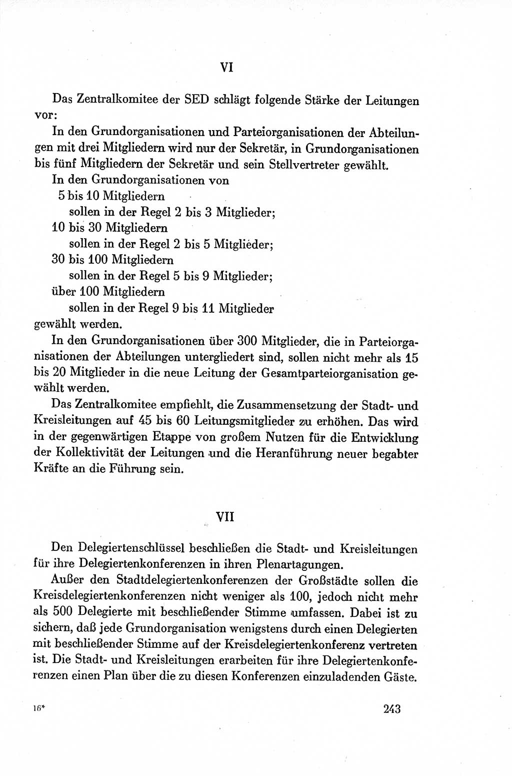 Dokumente der Sozialistischen Einheitspartei Deutschlands (SED) [Deutsche Demokratische Republik (DDR)] 1954-1955, Seite 243 (Dok. SED DDR 1954-1955, S. 243)