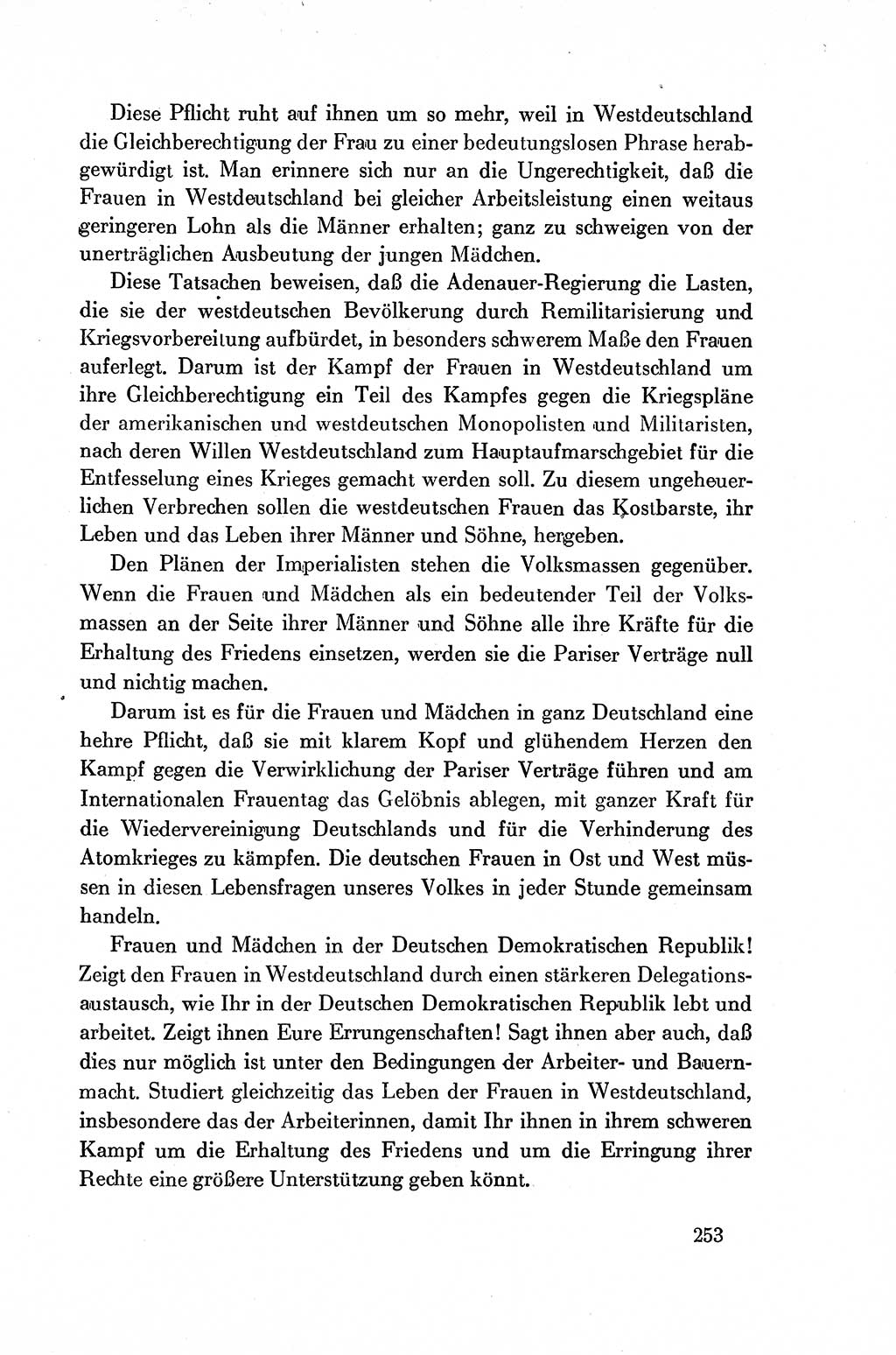 Dokumente der Sozialistischen Einheitspartei Deutschlands (SED) [Deutsche Demokratische Republik (DDR)] 1954-1955, Seite 253 (Dok. SED DDR 1954-1955, S. 253)