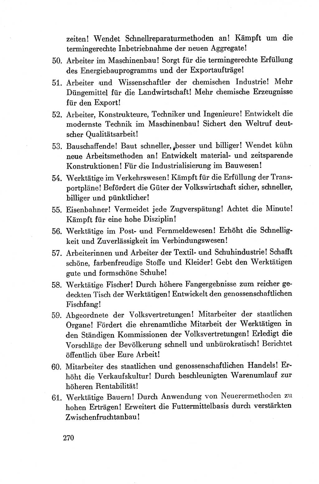 Dokumente der Sozialistischen Einheitspartei Deutschlands (SED) [Deutsche Demokratische Republik (DDR)] 1954-1955, Seite 270 (Dok. SED DDR 1954-1955, S. 270)