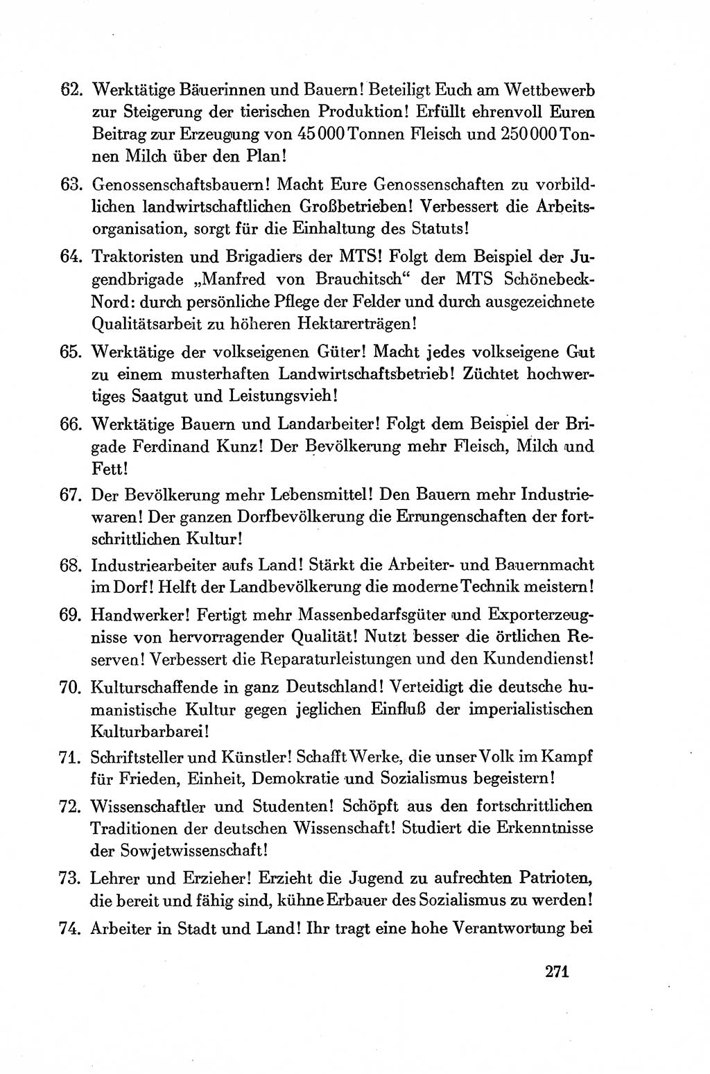 Dokumente der Sozialistischen Einheitspartei Deutschlands (SED) [Deutsche Demokratische Republik (DDR)] 1954-1955, Seite 271 (Dok. SED DDR 1954-1955, S. 271)