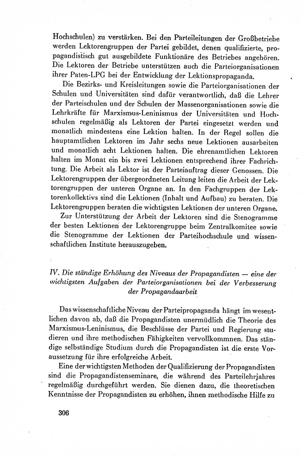 Dokumente der Sozialistischen Einheitspartei Deutschlands (SED) [Deutsche Demokratische Republik (DDR)] 1954-1955, Seite 306 (Dok. SED DDR 1954-1955, S. 306)