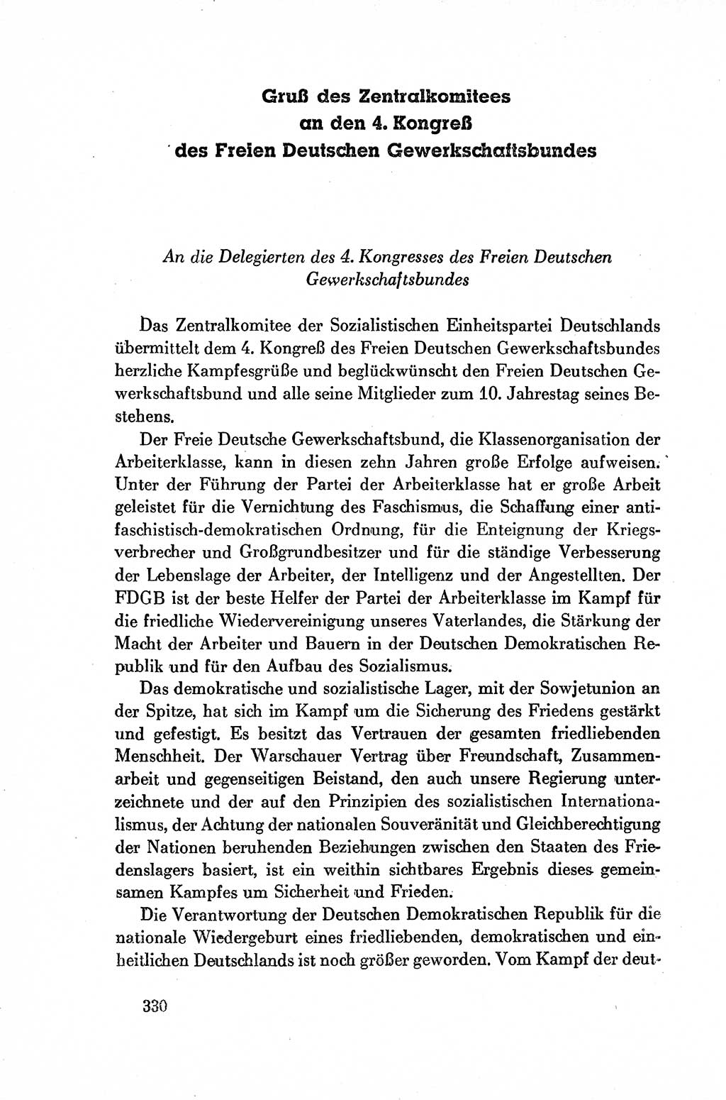 Dokumente der Sozialistischen Einheitspartei Deutschlands (SED) [Deutsche Demokratische Republik (DDR)] 1954-1955, Seite 330 (Dok. SED DDR 1954-1955, S. 330)