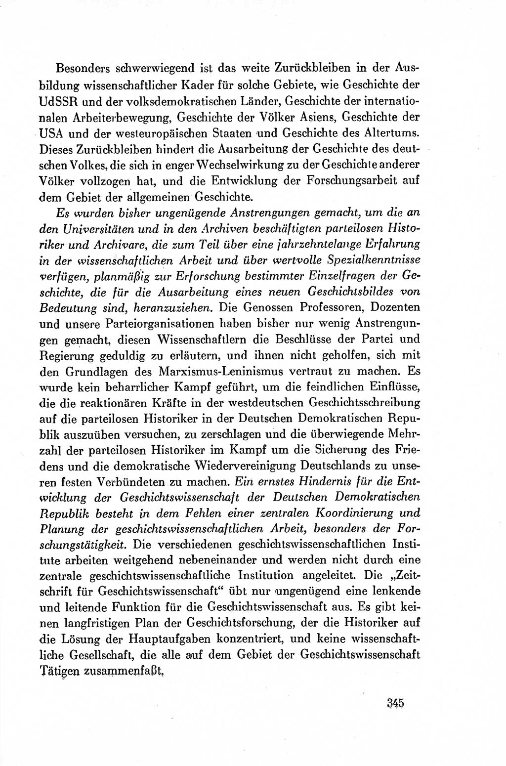 Dokumente der Sozialistischen Einheitspartei Deutschlands (SED) [Deutsche Demokratische Republik (DDR)] 1954-1955, Seite 345 (Dok. SED DDR 1954-1955, S. 345)