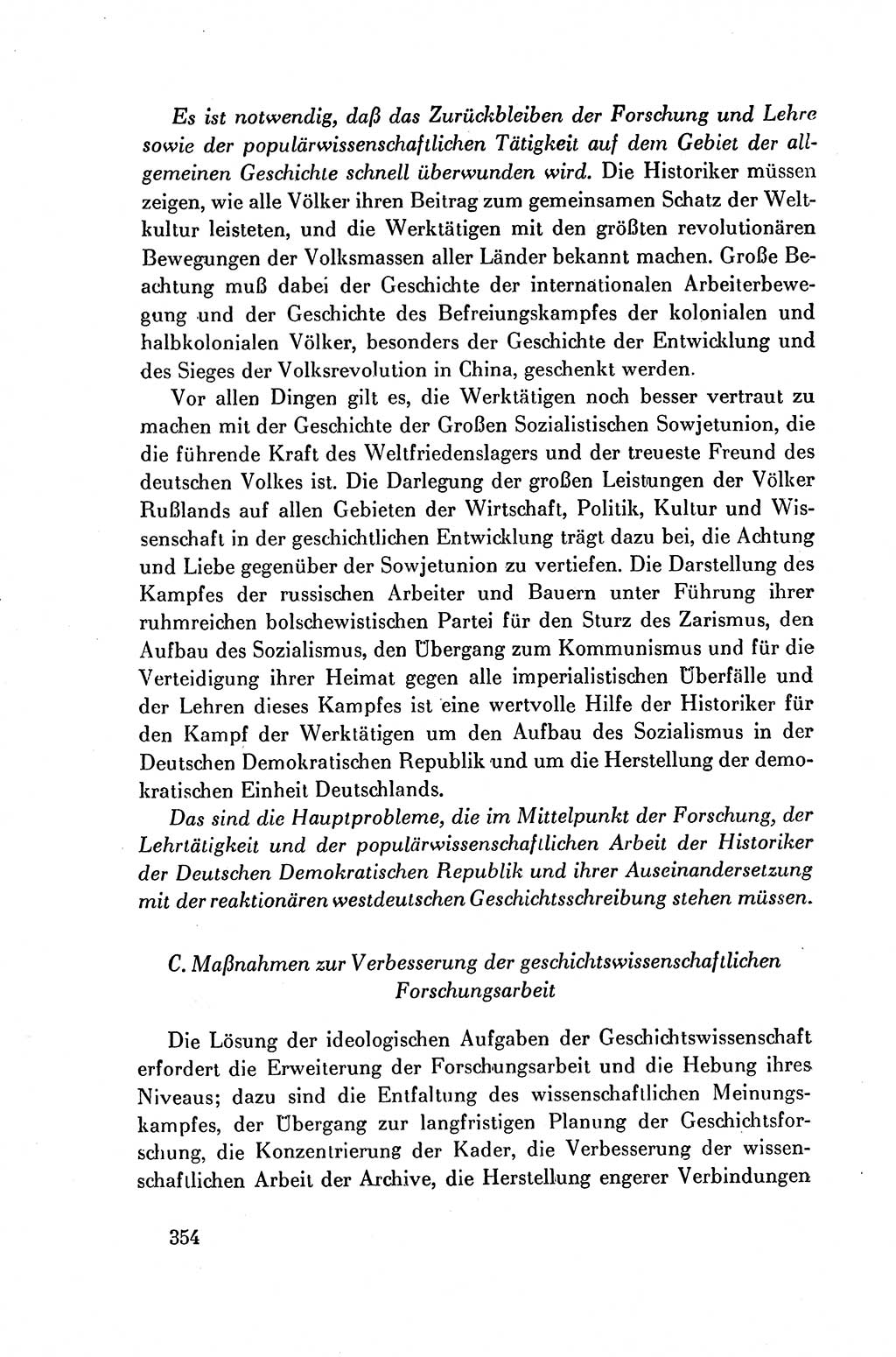 Dokumente der Sozialistischen Einheitspartei Deutschlands (SED) [Deutsche Demokratische Republik (DDR)] 1954-1955, Seite 354 (Dok. SED DDR 1954-1955, S. 354)