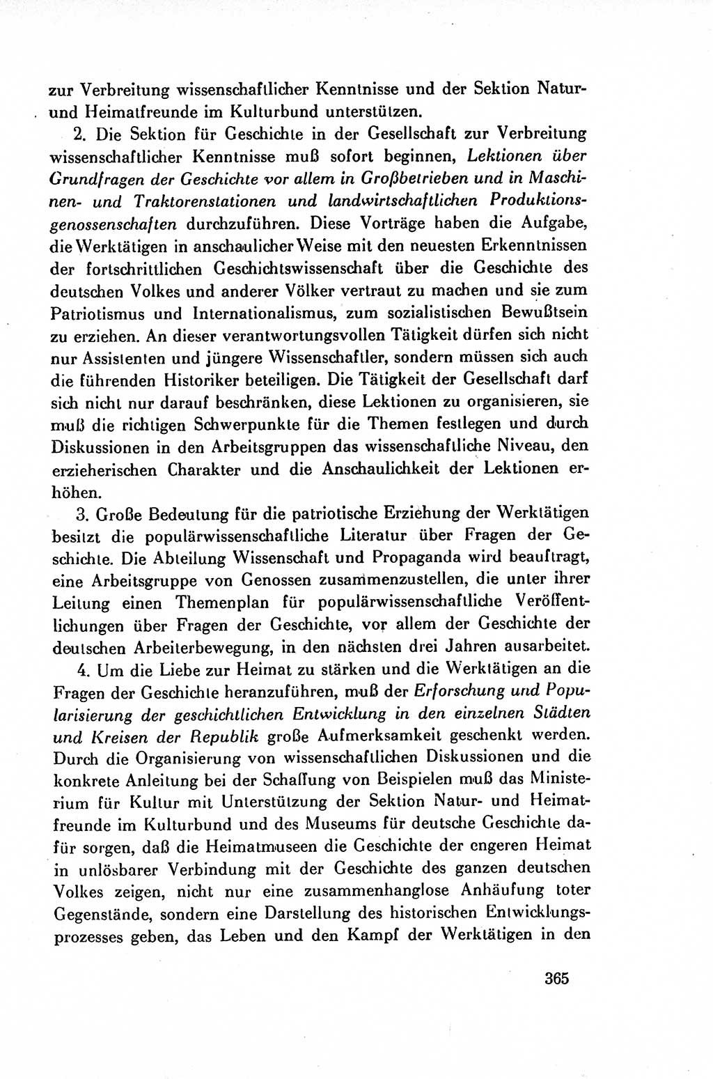 Dokumente der Sozialistischen Einheitspartei Deutschlands (SED) [Deutsche Demokratische Republik (DDR)] 1954-1955, Seite 365 (Dok. SED DDR 1954-1955, S. 365)
