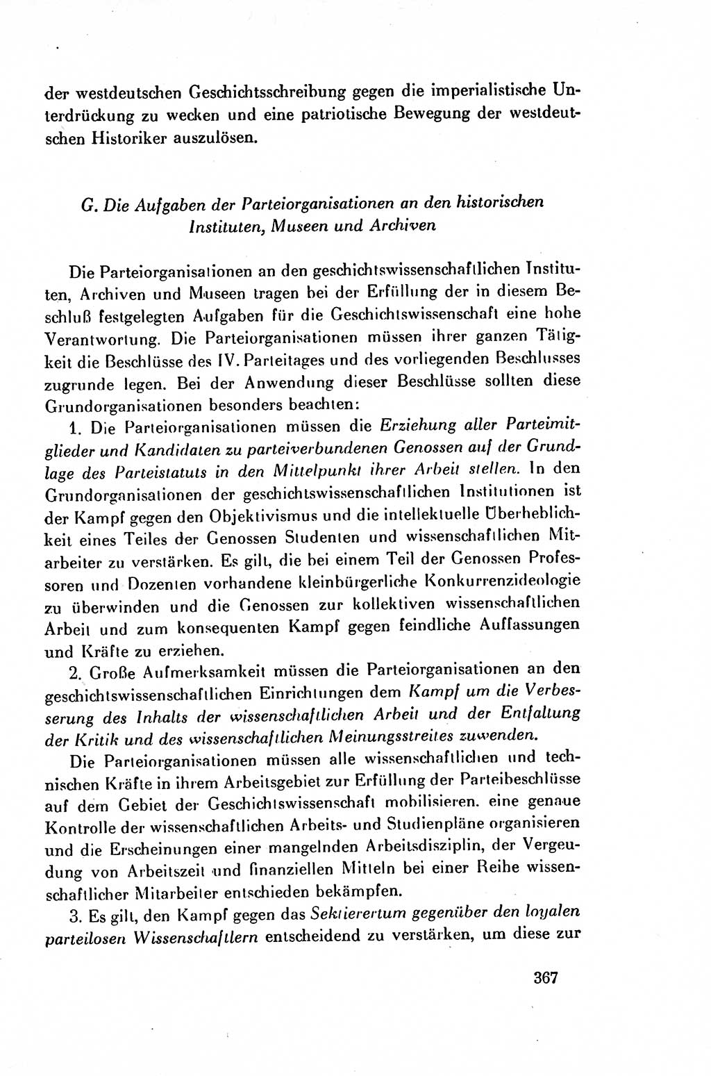 Dokumente der Sozialistischen Einheitspartei Deutschlands (SED) [Deutsche Demokratische Republik (DDR)] 1954-1955, Seite 367 (Dok. SED DDR 1954-1955, S. 367)