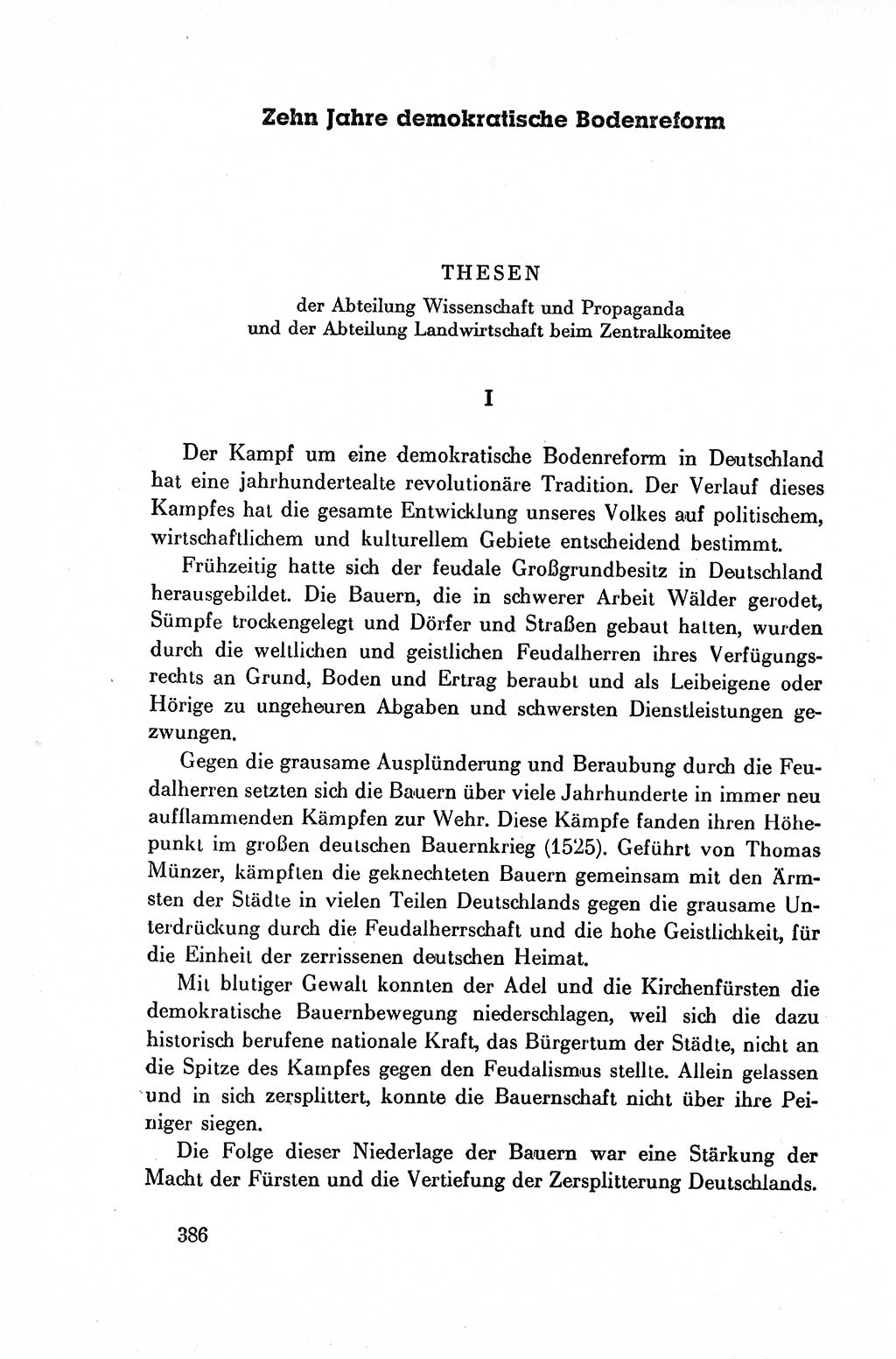 Dokumente der Sozialistischen Einheitspartei Deutschlands (SED) [Deutsche Demokratische Republik (DDR)] 1954-1955, Seite 386 (Dok. SED DDR 1954-1955, S. 386)