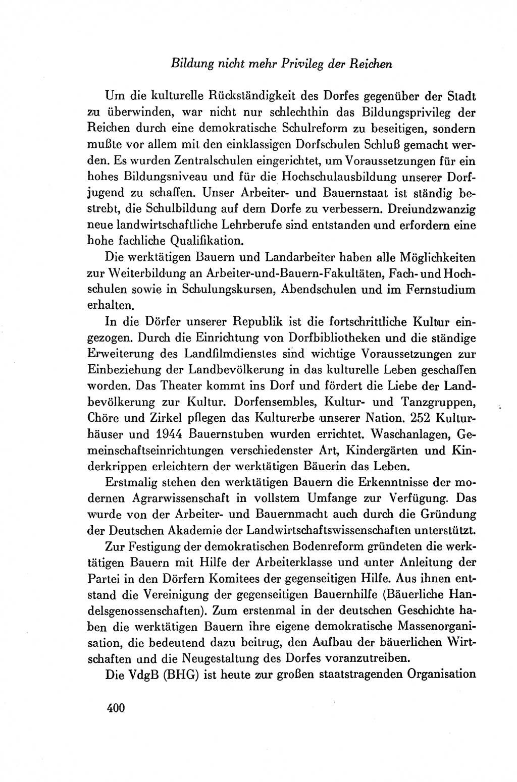 Dokumente der Sozialistischen Einheitspartei Deutschlands (SED) [Deutsche Demokratische Republik (DDR)] 1954-1955, Seite 400 (Dok. SED DDR 1954-1955, S. 400)