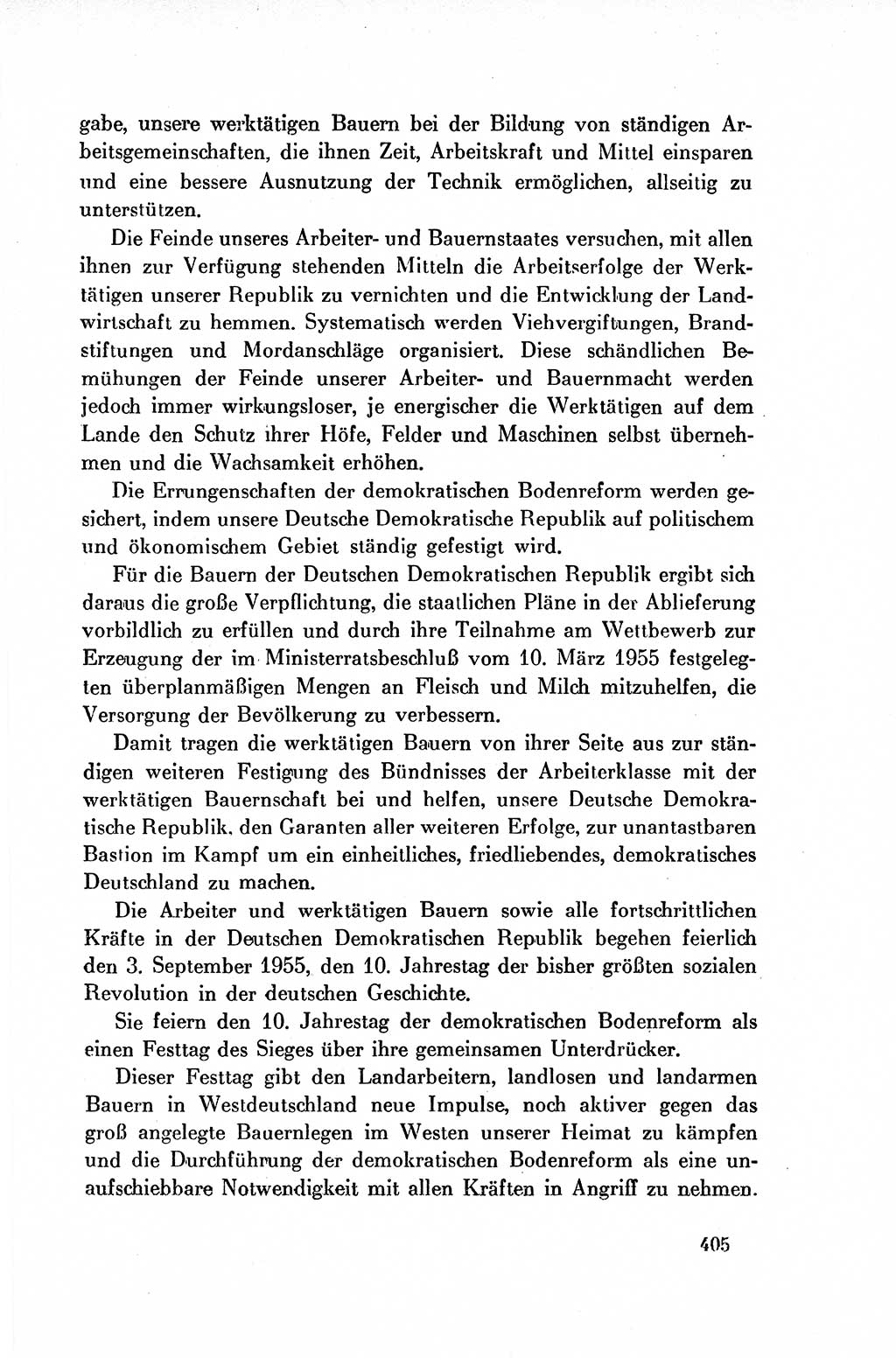Dokumente der Sozialistischen Einheitspartei Deutschlands (SED) [Deutsche Demokratische Republik (DDR)] 1954-1955, Seite 405 (Dok. SED DDR 1954-1955, S. 405)