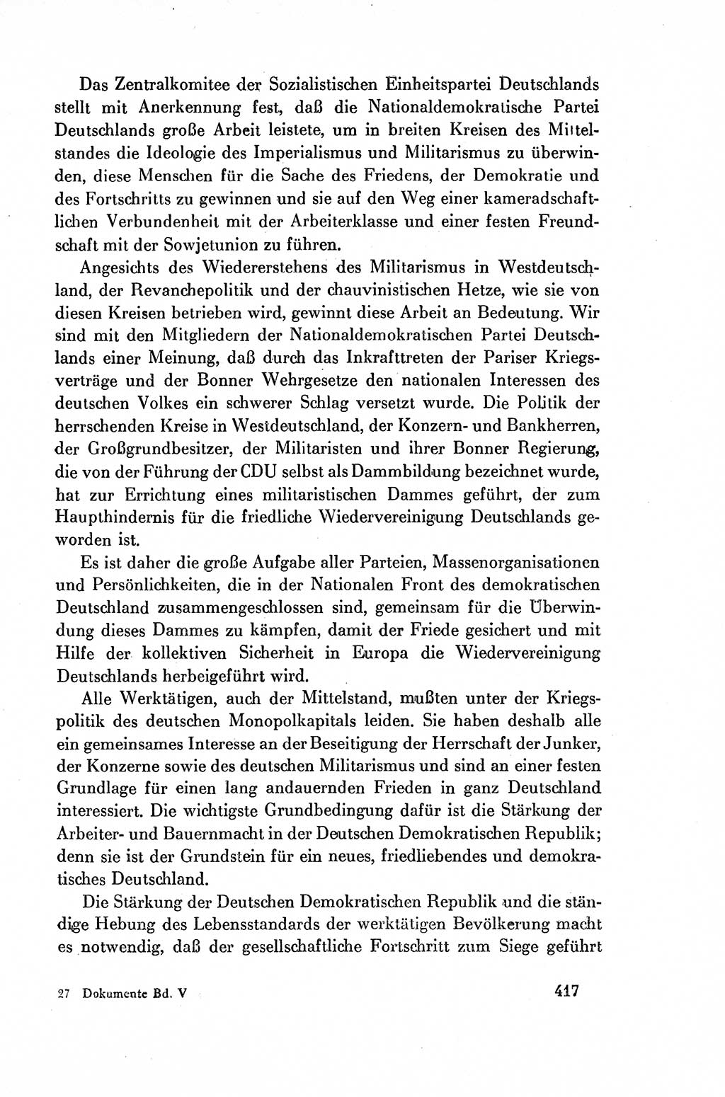 Dokumente der Sozialistischen Einheitspartei Deutschlands (SED) [Deutsche Demokratische Republik (DDR)] 1954-1955, Seite 417 (Dok. SED DDR 1954-1955, S. 417)