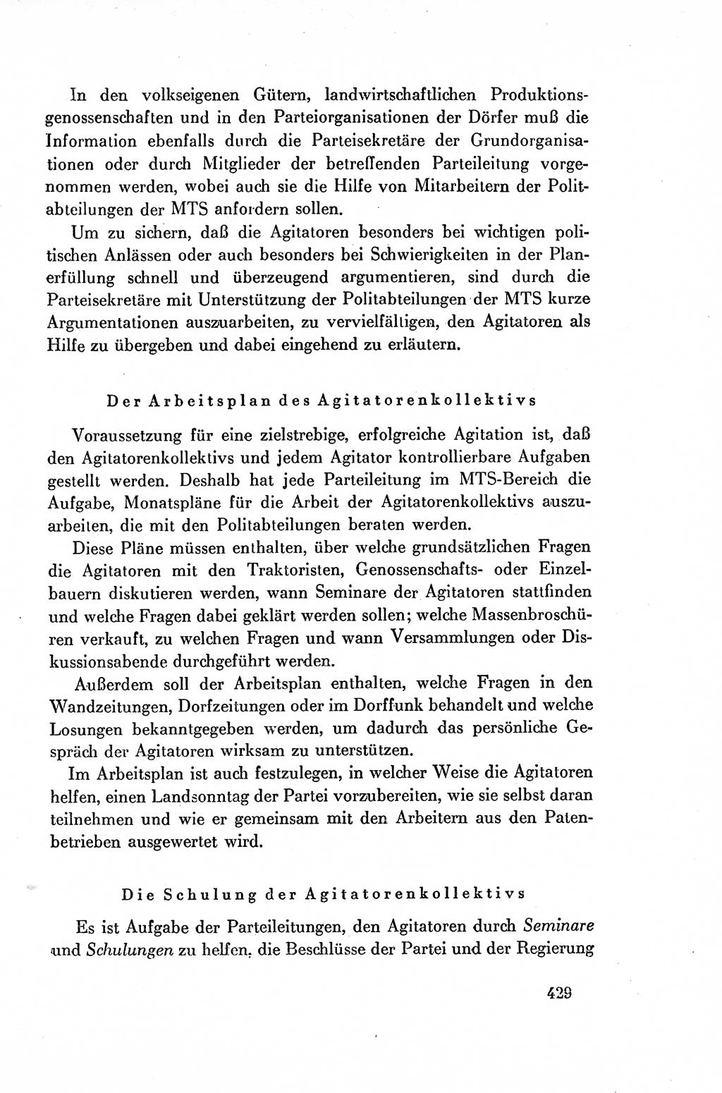 Dokumente der Sozialistischen Einheitspartei Deutschlands (SED) [Deutsche Demokratische Republik (DDR)] 1954-1955, Seite 429 (Dok. SED DDR 1954-1955, S. 429)