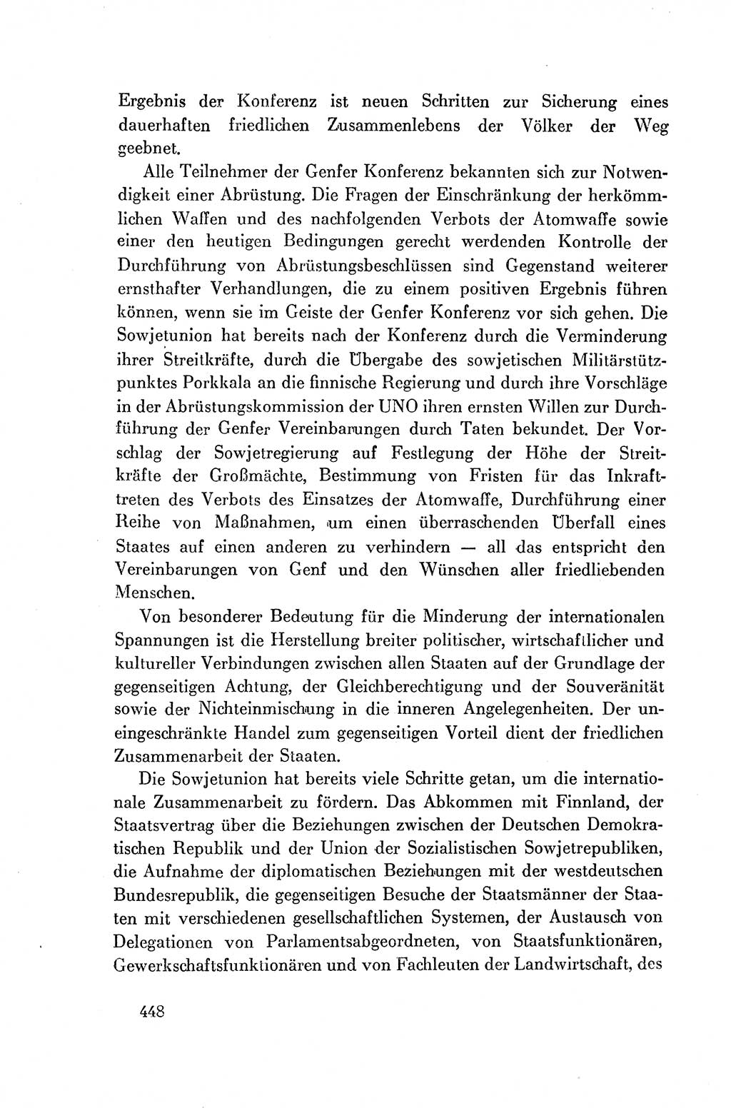 Dokumente der Sozialistischen Einheitspartei Deutschlands (SED) [Deutsche Demokratische Republik (DDR)] 1954-1955, Seite 448 (Dok. SED DDR 1954-1955, S. 448)