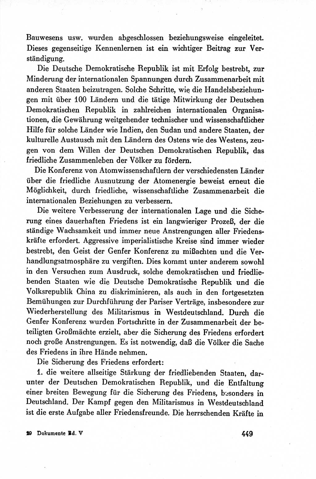 Dokumente der Sozialistischen Einheitspartei Deutschlands (SED) [Deutsche Demokratische Republik (DDR)] 1954-1955, Seite 449 (Dok. SED DDR 1954-1955, S. 449)