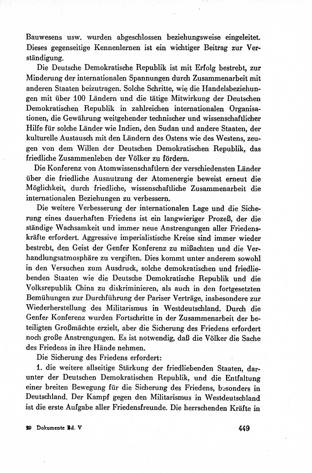 Dokumente der Sozialistischen Einheitspartei Deutschlands (SED) [Deutsche Demokratische Republik (DDR)] 1954-1955, Seite 449 (Dok. SED DDR 1954-1955, S. 449)