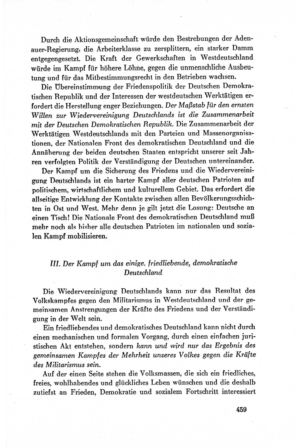 Dokumente der Sozialistischen Einheitspartei Deutschlands (SED) [Deutsche Demokratische Republik (DDR)] 1954-1955, Seite 459 (Dok. SED DDR 1954-1955, S. 459)