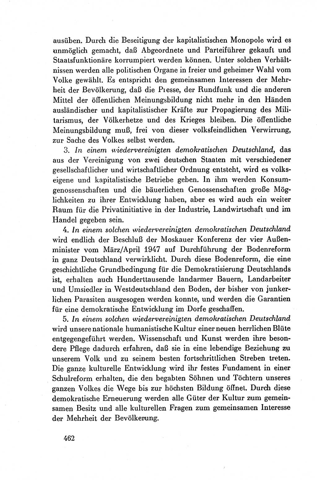Dokumente der Sozialistischen Einheitspartei Deutschlands (SED) [Deutsche Demokratische Republik (DDR)] 1954-1955, Seite 462 (Dok. SED DDR 1954-1955, S. 462)