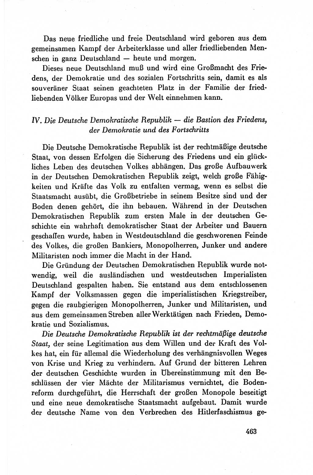 Dokumente der Sozialistischen Einheitspartei Deutschlands (SED) [Deutsche Demokratische Republik (DDR)] 1954-1955, Seite 463 (Dok. SED DDR 1954-1955, S. 463)