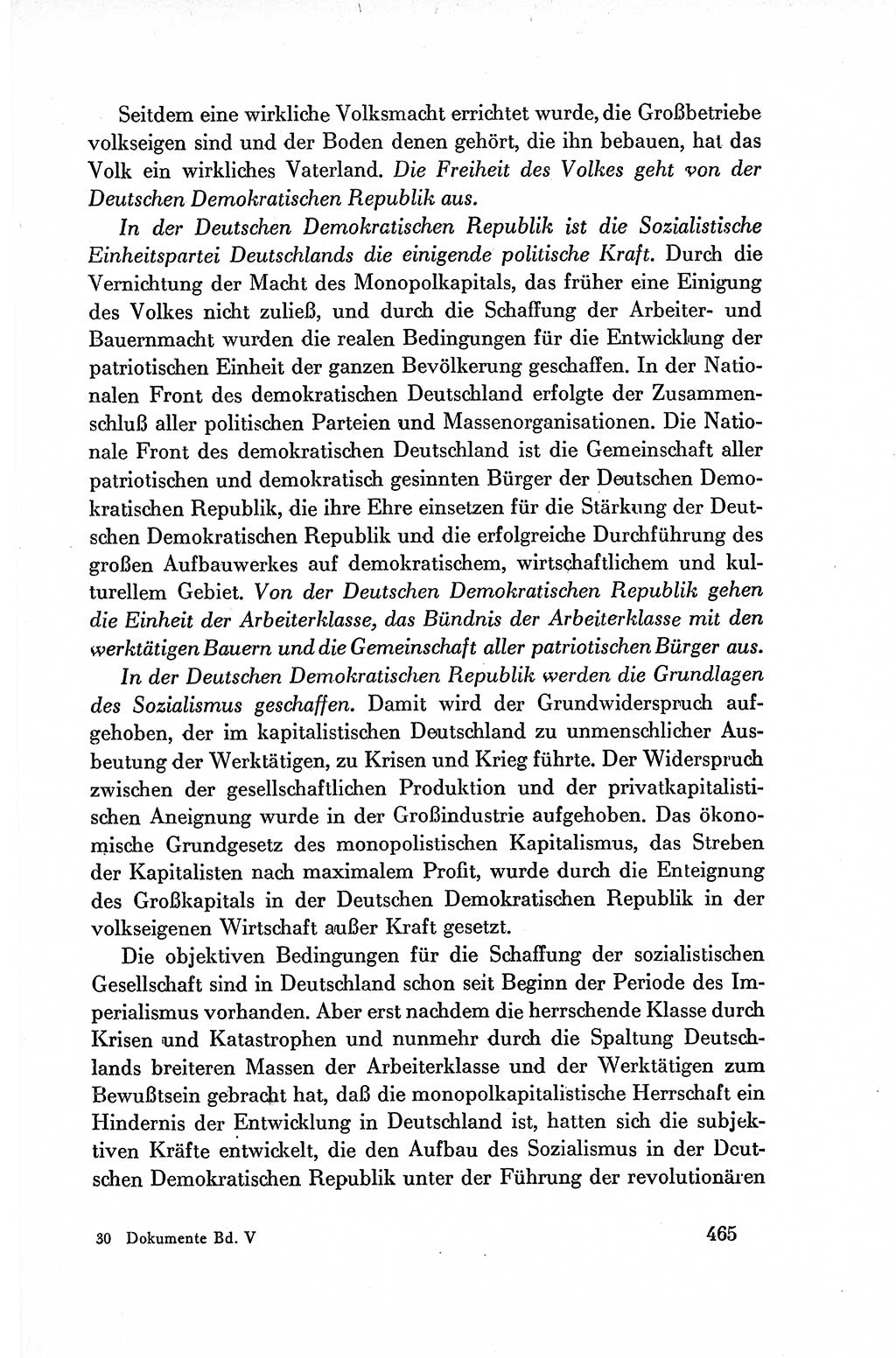 Dokumente der Sozialistischen Einheitspartei Deutschlands (SED) [Deutsche Demokratische Republik (DDR)] 1954-1955, Seite 465 (Dok. SED DDR 1954-1955, S. 465)