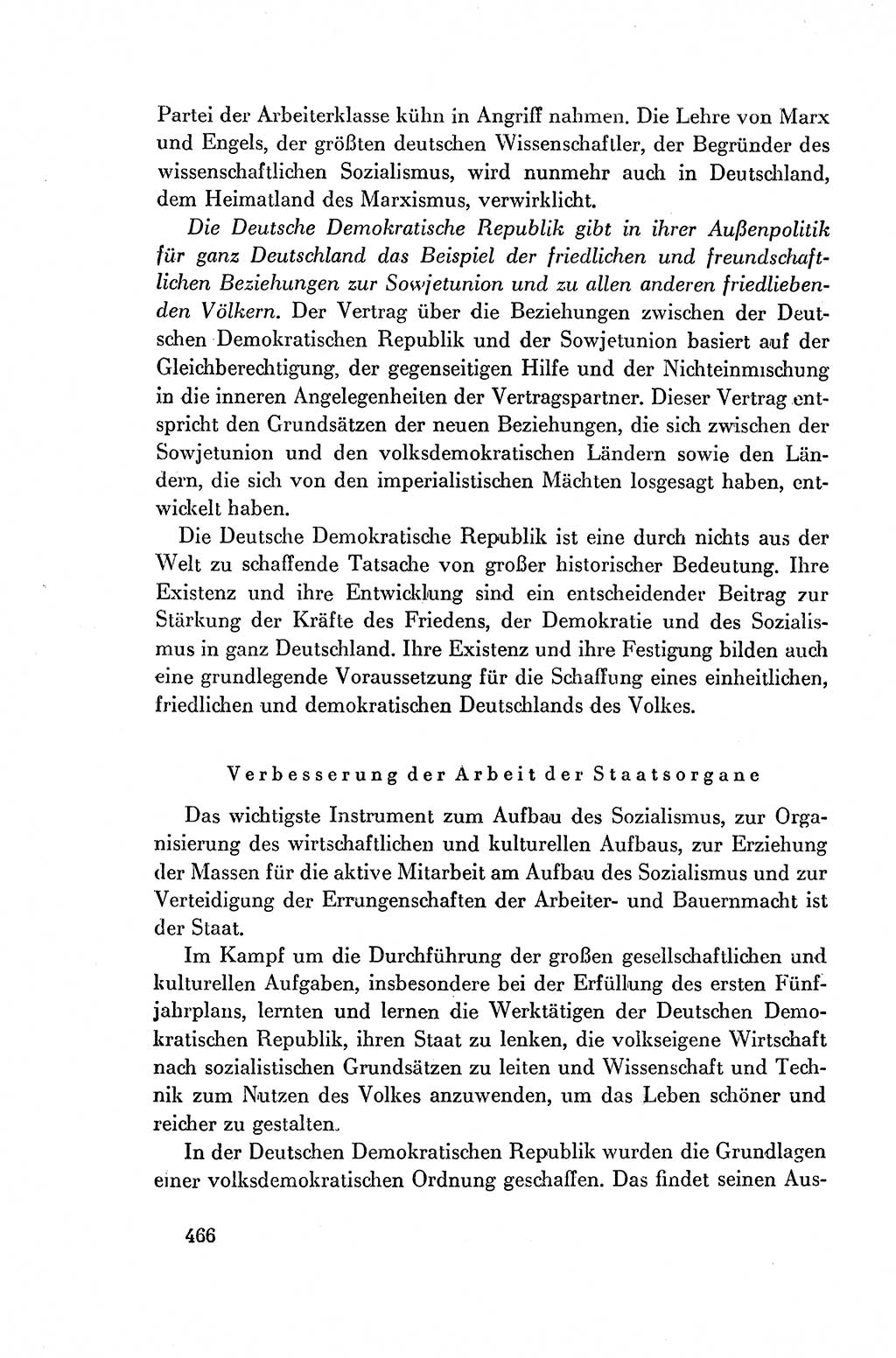 Dokumente der Sozialistischen Einheitspartei Deutschlands (SED) [Deutsche Demokratische Republik (DDR)] 1954-1955, Seite 466 (Dok. SED DDR 1954-1955, S. 466)