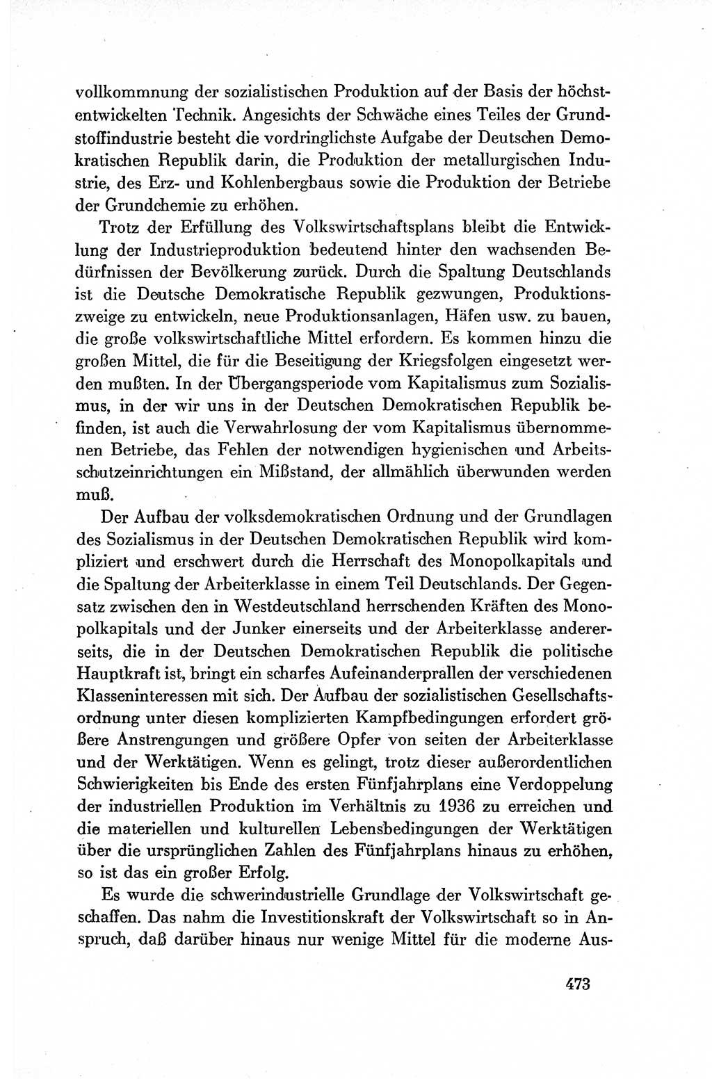 Dokumente der Sozialistischen Einheitspartei Deutschlands (SED) [Deutsche Demokratische Republik (DDR)] 1954-1955, Seite 473 (Dok. SED DDR 1954-1955, S. 473)