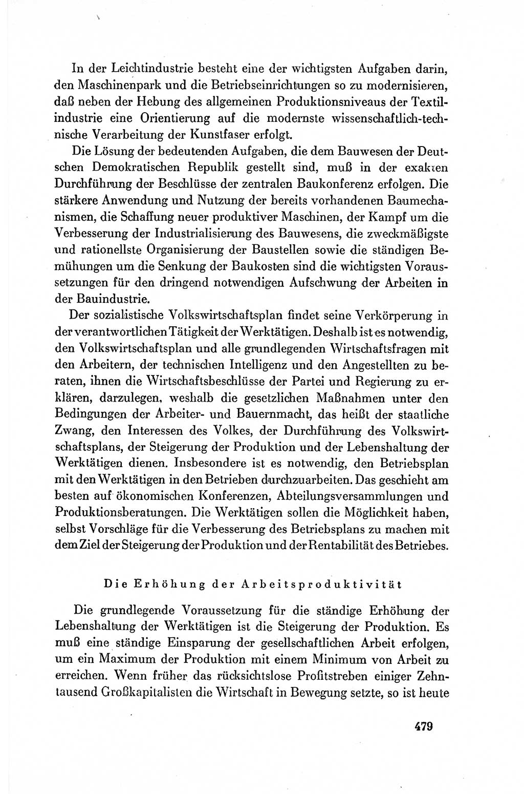 Dokumente der Sozialistischen Einheitspartei Deutschlands (SED) [Deutsche Demokratische Republik (DDR)] 1954-1955, Seite 479 (Dok. SED DDR 1954-1955, S. 479)