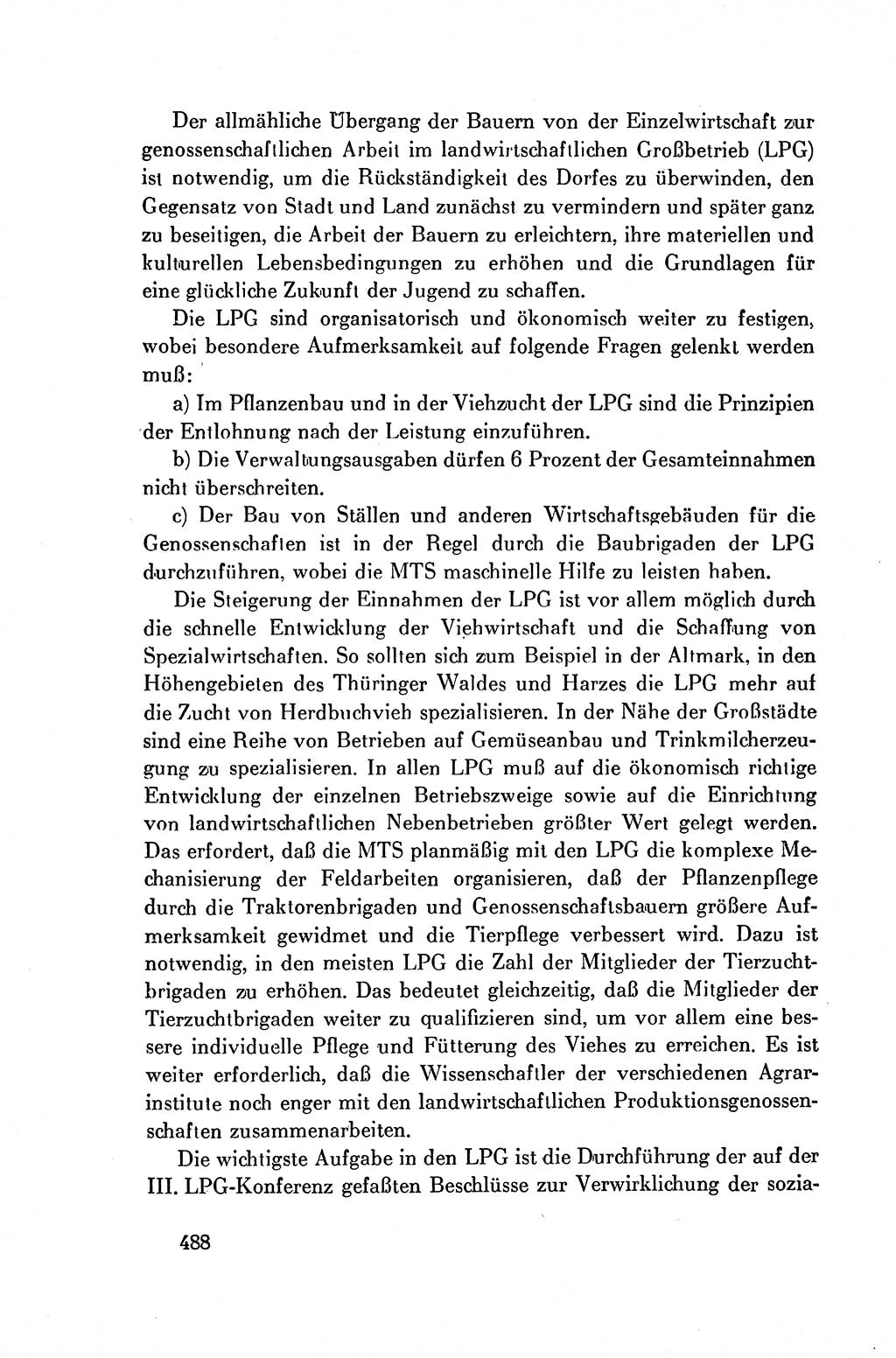 Dokumente der Sozialistischen Einheitspartei Deutschlands (SED) [Deutsche Demokratische Republik (DDR)] 1954-1955, Seite 488 (Dok. SED DDR 1954-1955, S. 488)