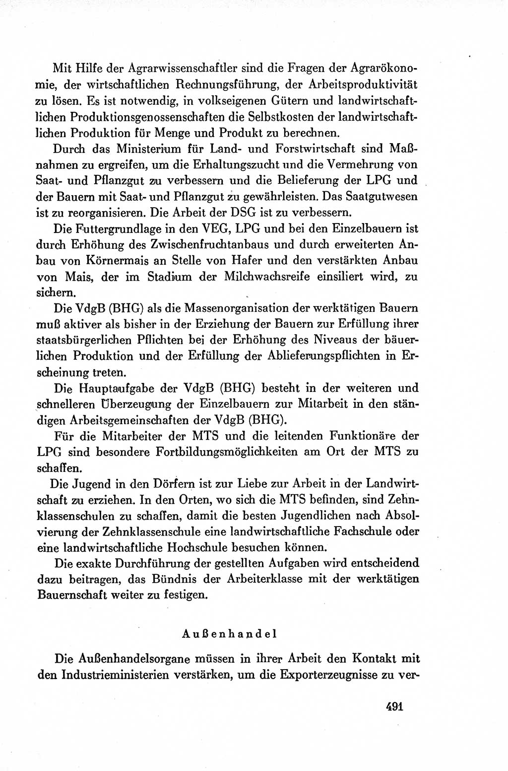 Dokumente der Sozialistischen Einheitspartei Deutschlands (SED) [Deutsche Demokratische Republik (DDR)] 1954-1955, Seite 491 (Dok. SED DDR 1954-1955, S. 491)