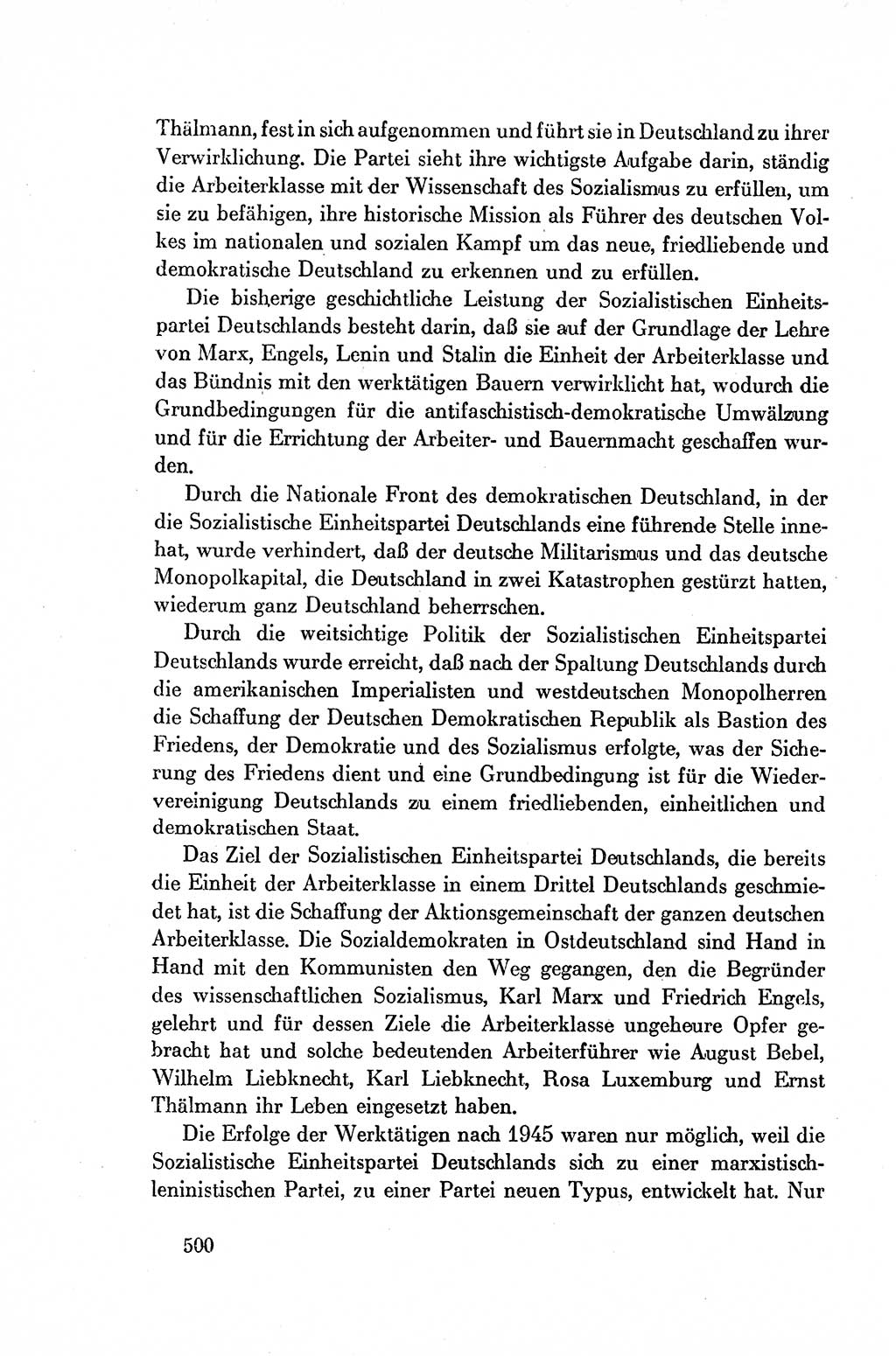 Dokumente der Sozialistischen Einheitspartei Deutschlands (SED) [Deutsche Demokratische Republik (DDR)] 1954-1955, Seite 500 (Dok. SED DDR 1954-1955, S. 500)