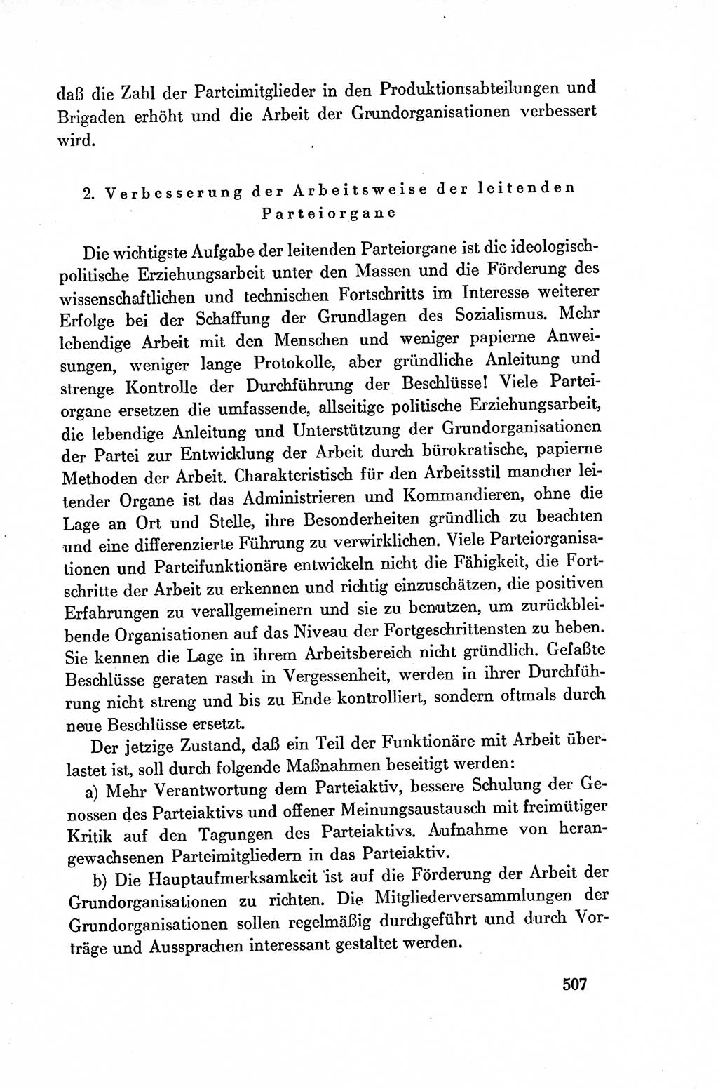 Dokumente der Sozialistischen Einheitspartei Deutschlands (SED) [Deutsche Demokratische Republik (DDR)] 1954-1955, Seite 507 (Dok. SED DDR 1954-1955, S. 507)