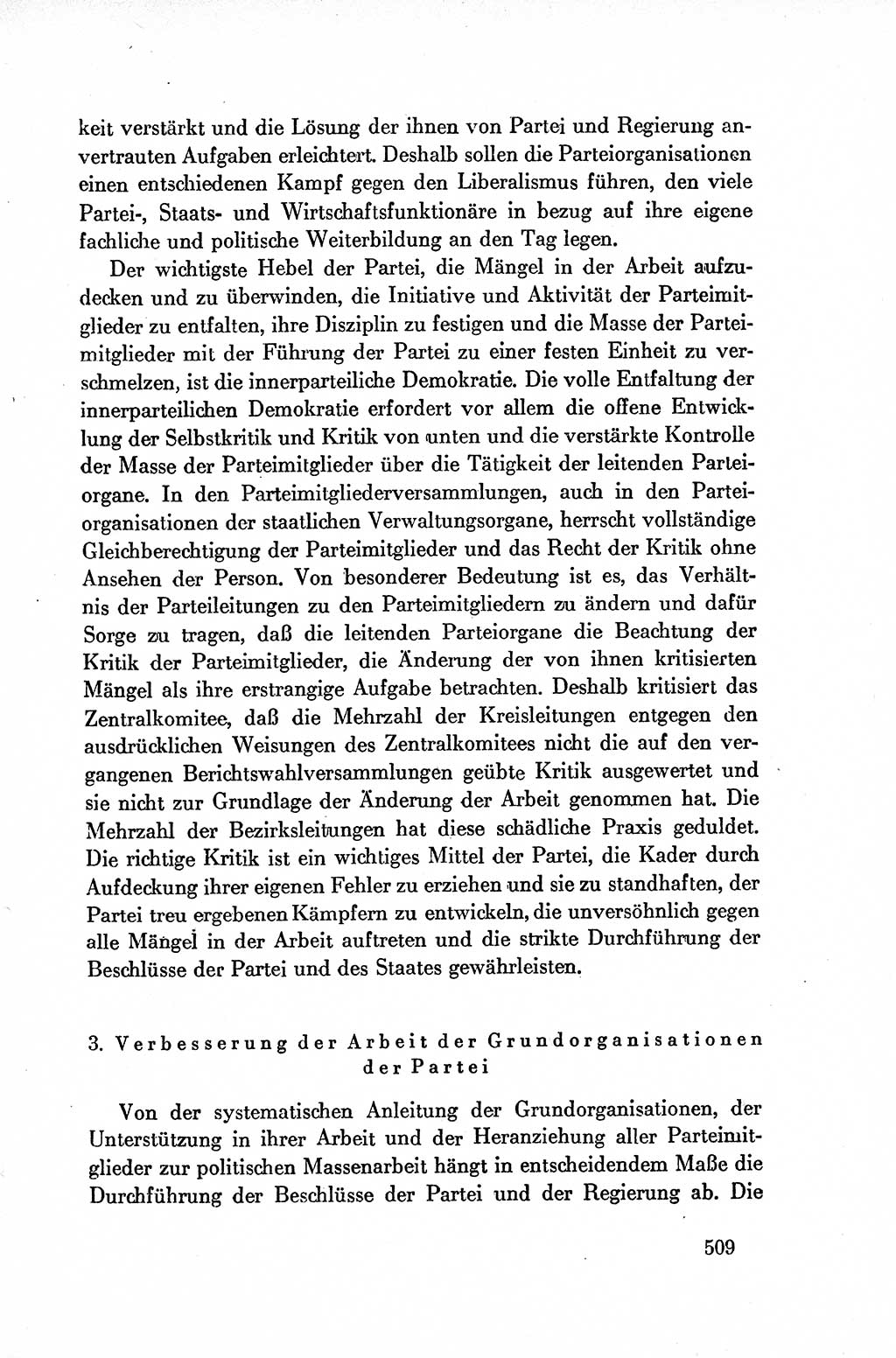 Dokumente der Sozialistischen Einheitspartei Deutschlands (SED) [Deutsche Demokratische Republik (DDR)] 1954-1955, Seite 509 (Dok. SED DDR 1954-1955, S. 509)