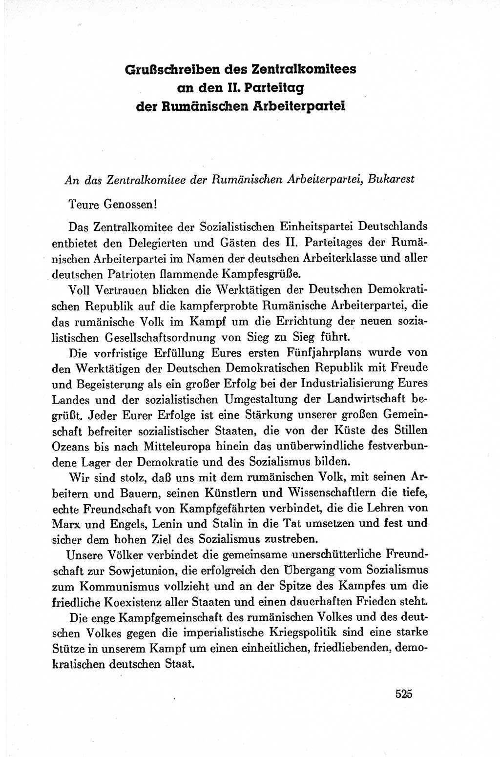 Dokumente der Sozialistischen Einheitspartei Deutschlands (SED) [Deutsche Demokratische Republik (DDR)] 1954-1955, Seite 525 (Dok. SED DDR 1954-1955, S. 525)
