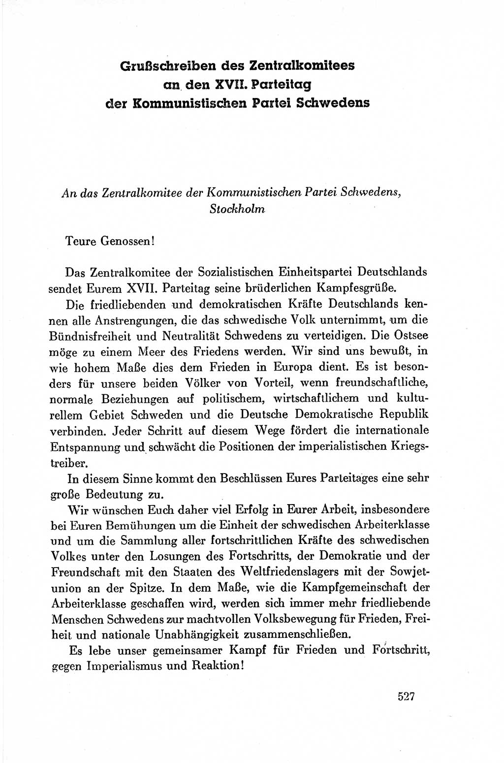 Dokumente der Sozialistischen Einheitspartei Deutschlands (SED) [Deutsche Demokratische Republik (DDR)] 1954-1955, Seite 527 (Dok. SED DDR 1954-1955, S. 527)