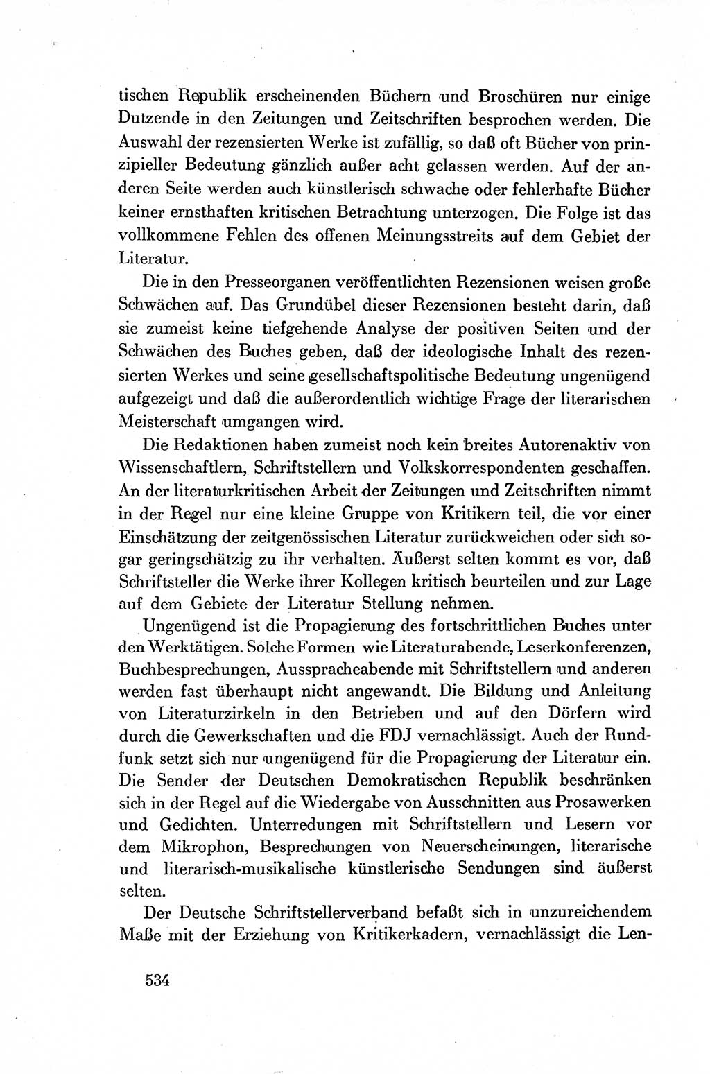Dokumente der Sozialistischen Einheitspartei Deutschlands (SED) [Deutsche Demokratische Republik (DDR)] 1954-1955, Seite 534 (Dok. SED DDR 1954-1955, S. 534)