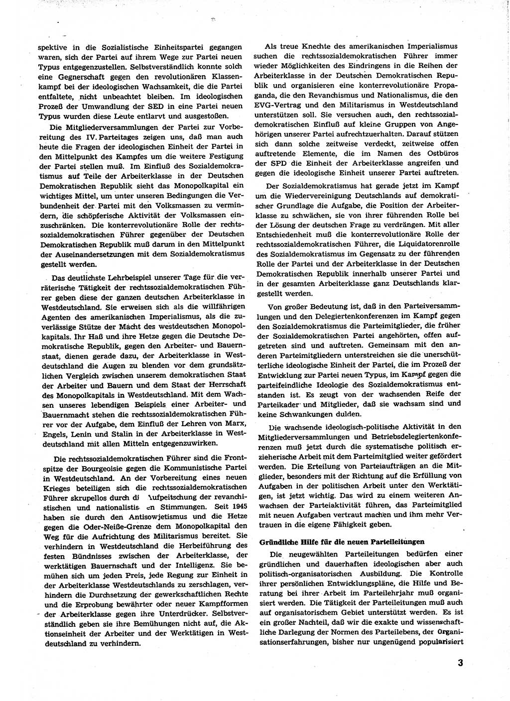 Neuer Weg (NW), Organ des Zentralkomitees (ZK) der SED (Sozialistische Einheitspartei Deutschlands) für alle Parteiarbeiter, 9. Jahrgang [Deutsche Demokratische Republik (DDR)] 1954, Heft 1/3 (NW ZK SED DDR 1954, H. 1/3)